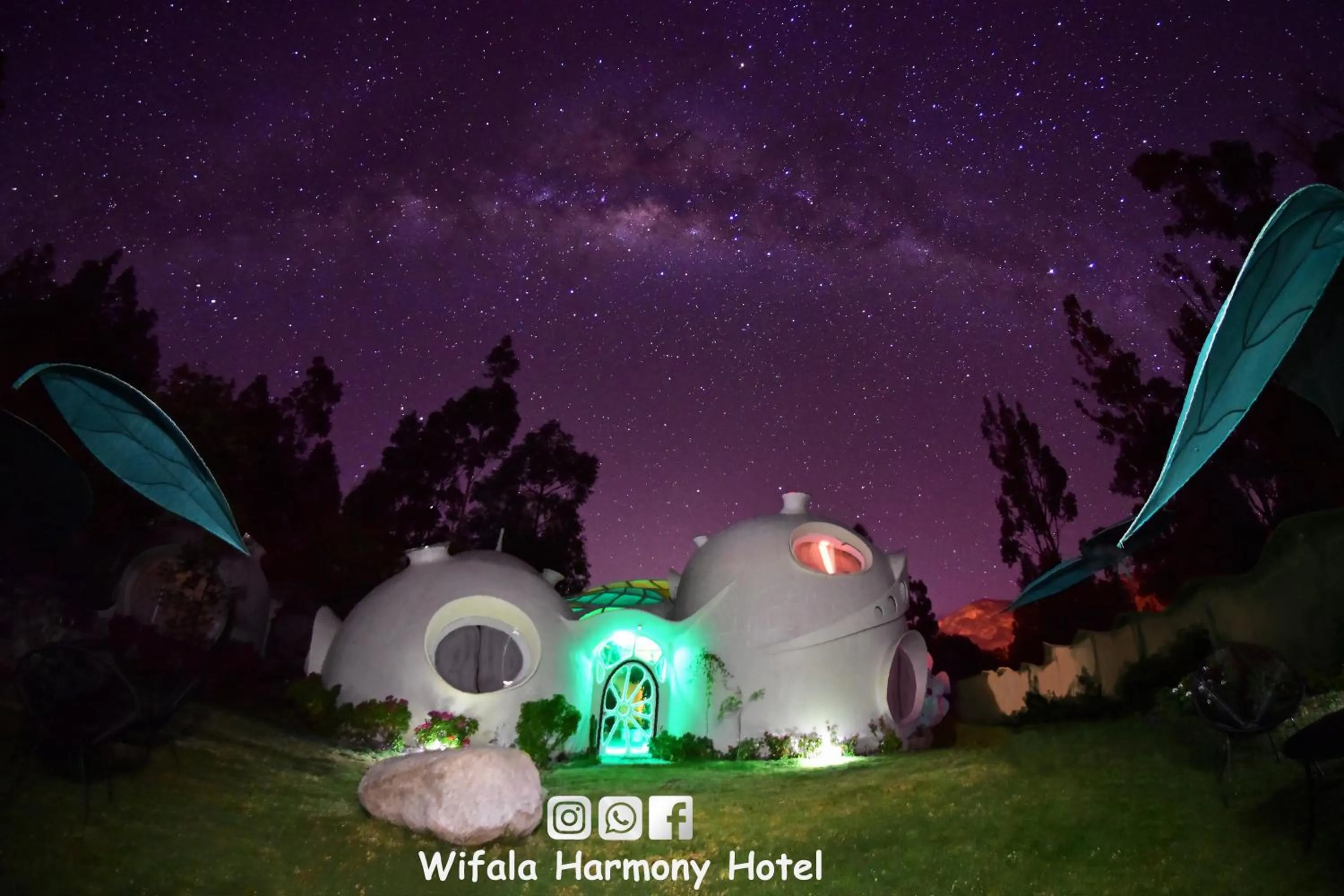 Facade/entrance in Wifala Harmony Hotel