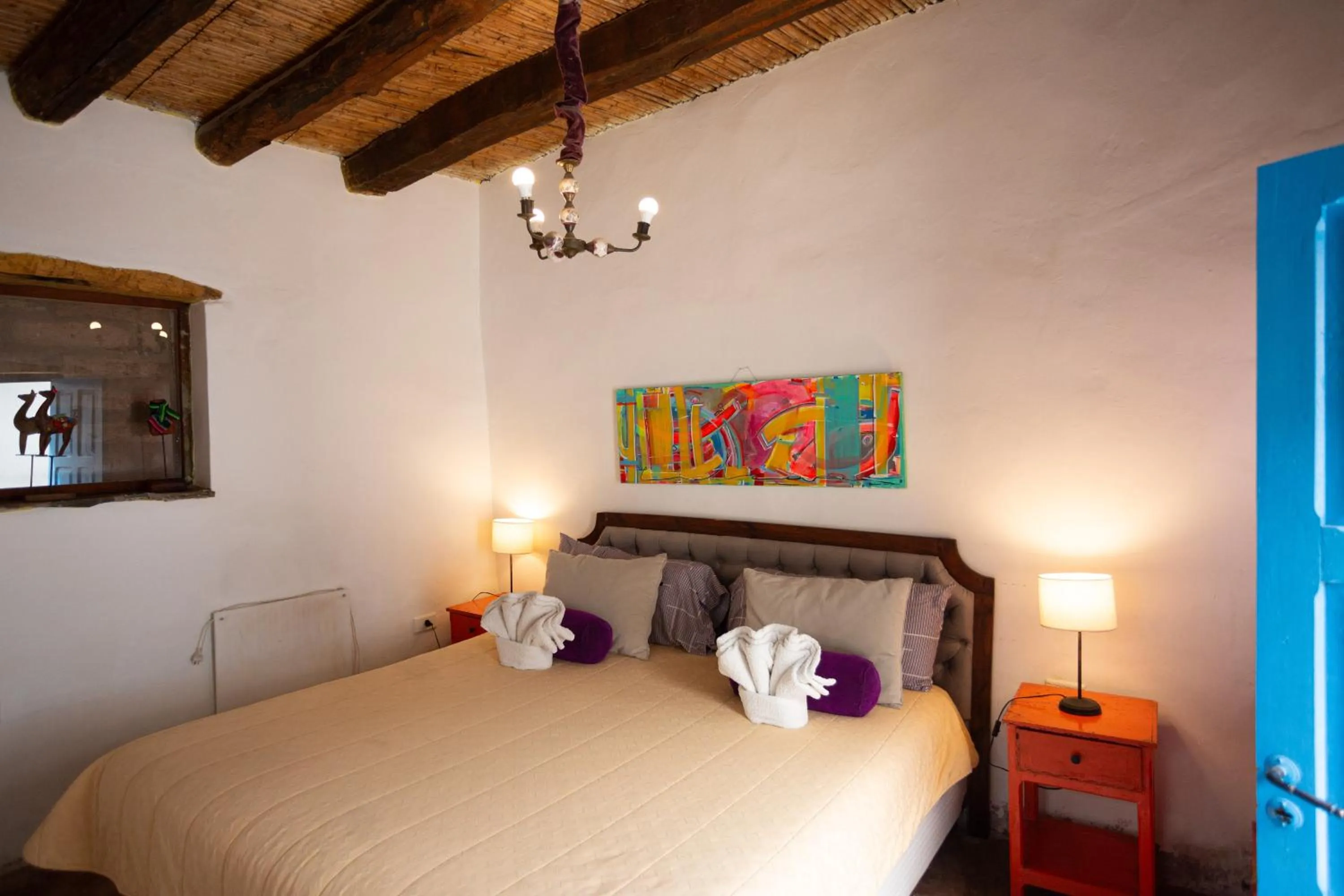 Bedroom, Bed in Viracocha Art Hostel Cachi