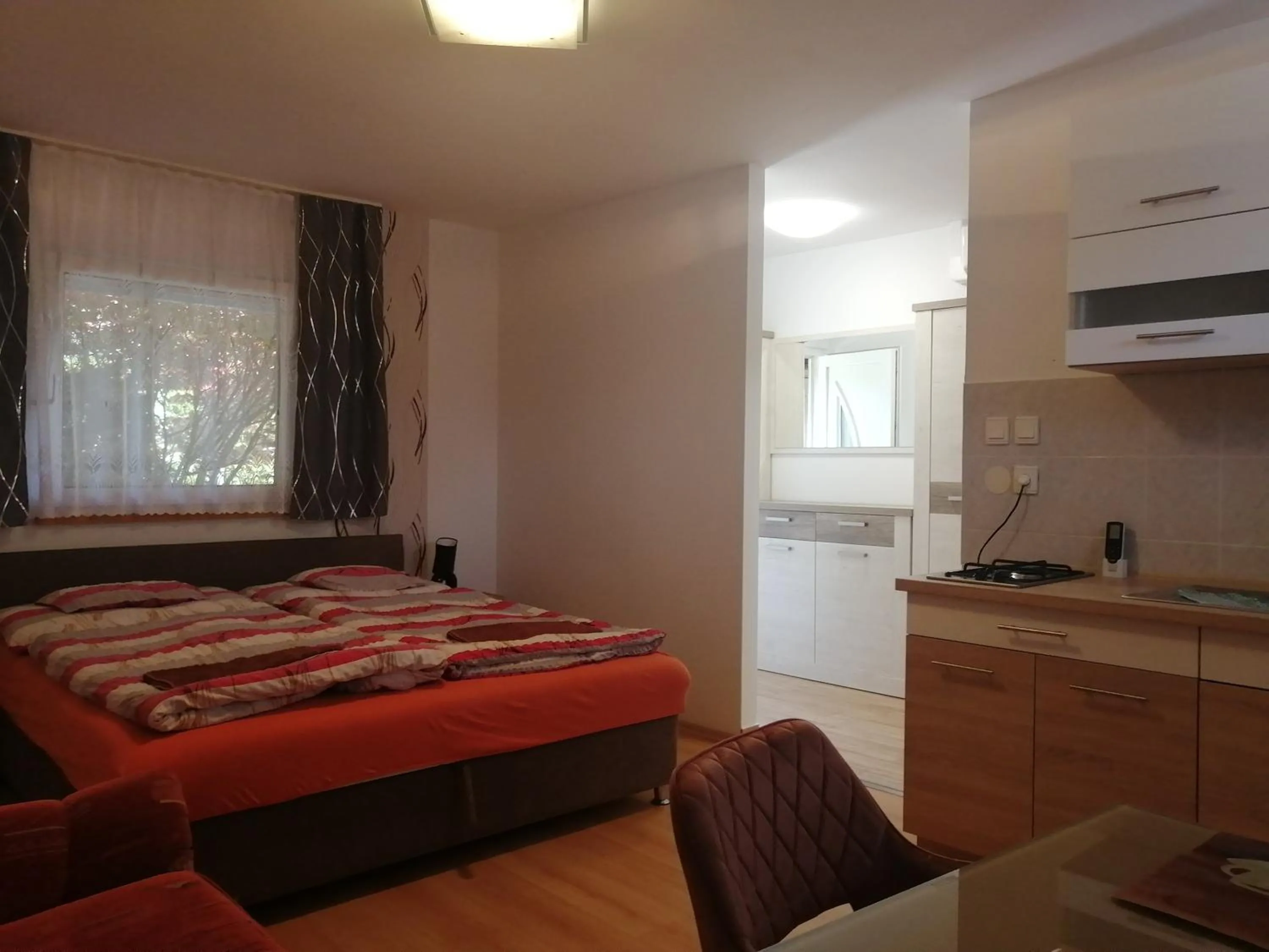 Bed in Tünde Apartman