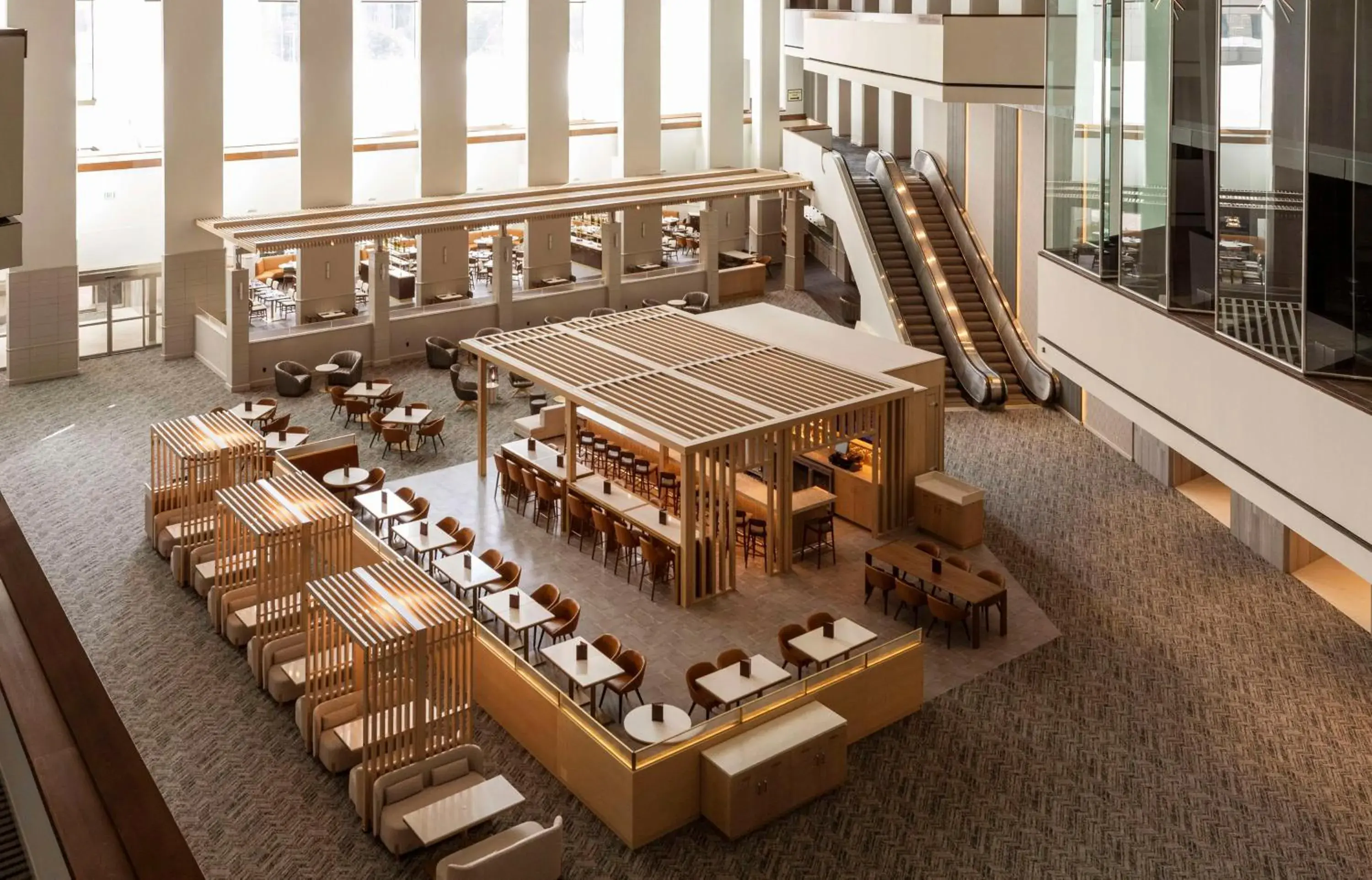 Lobby or reception in Hyatt Regency Houston Downtown Lobby or reception in Hyatt Regency Houston Downtown