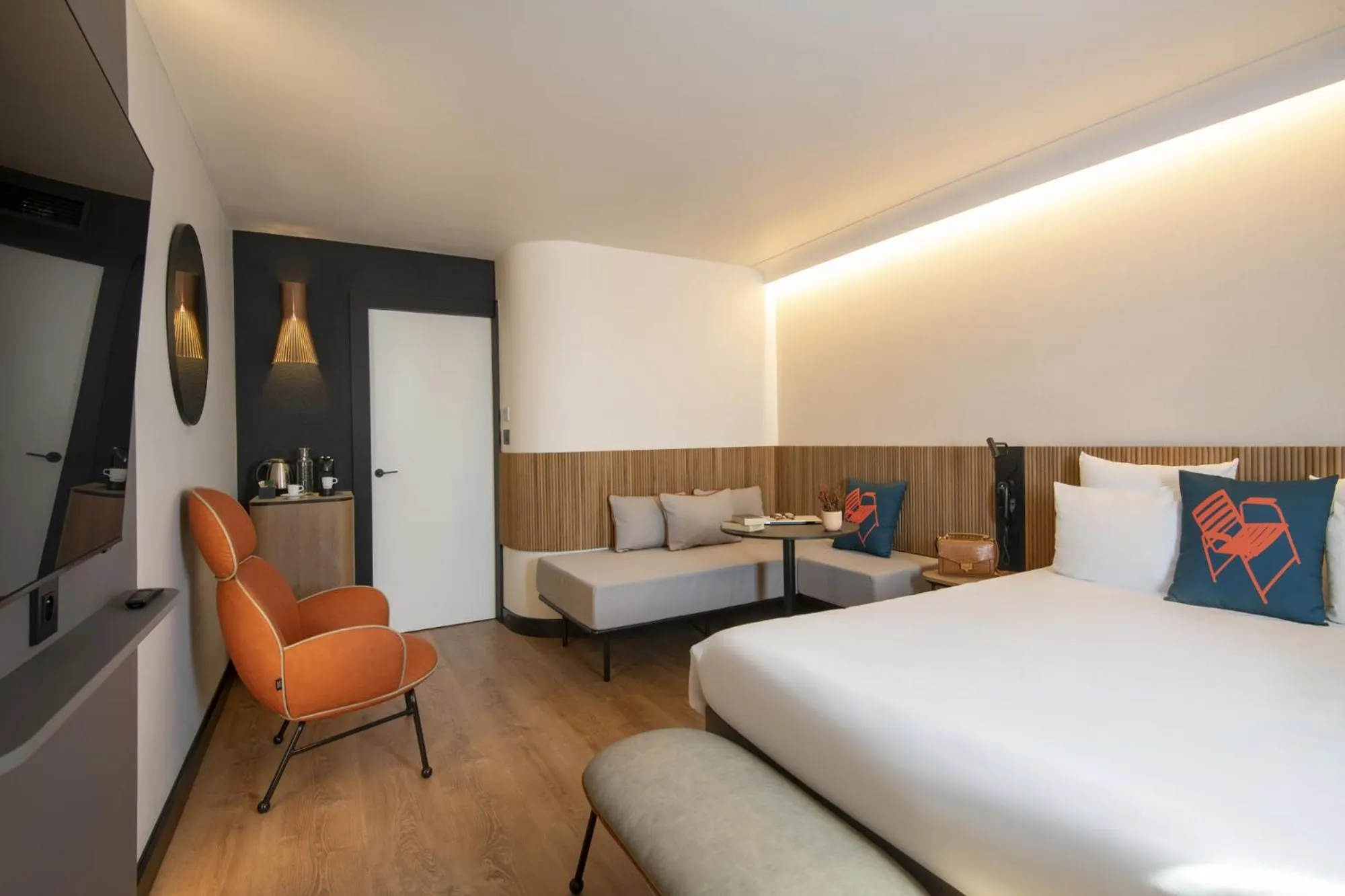 Bed in Novotel Nice Arenas Aeroport