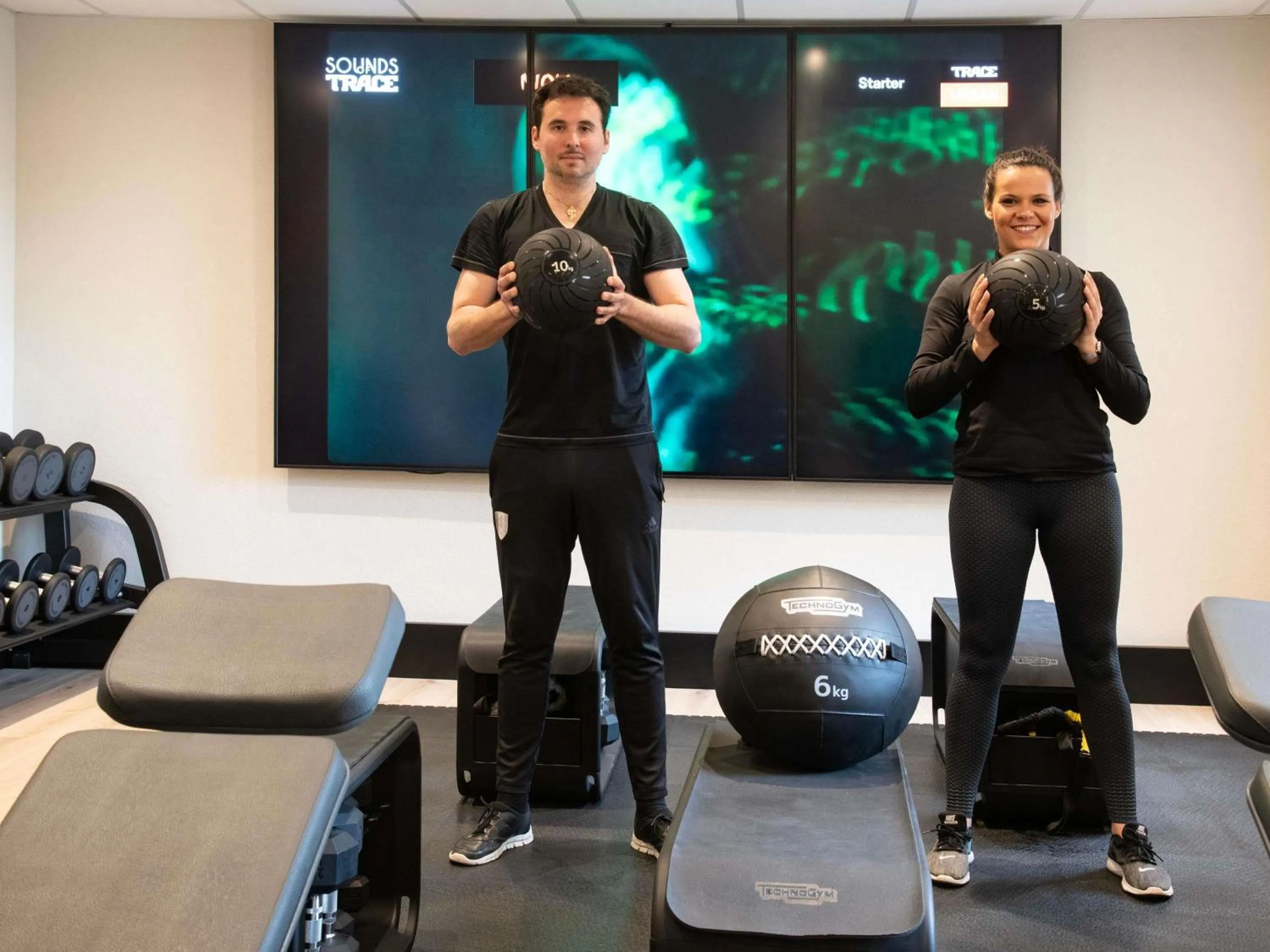 Fitness centre/facilities in Novotel Nice Arenas Aeroport