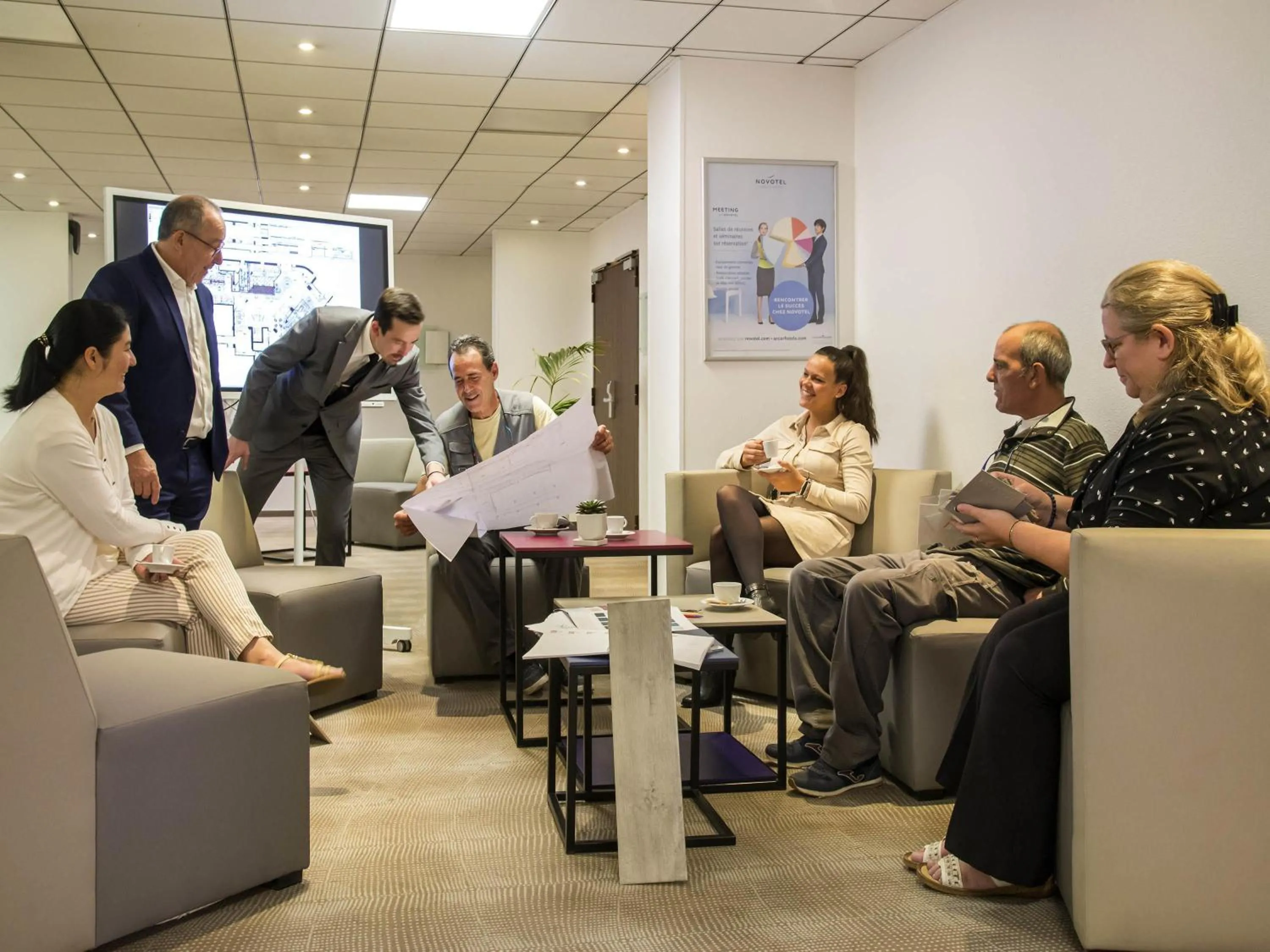 Meeting/conference room in Novotel Nice Arenas Aeroport