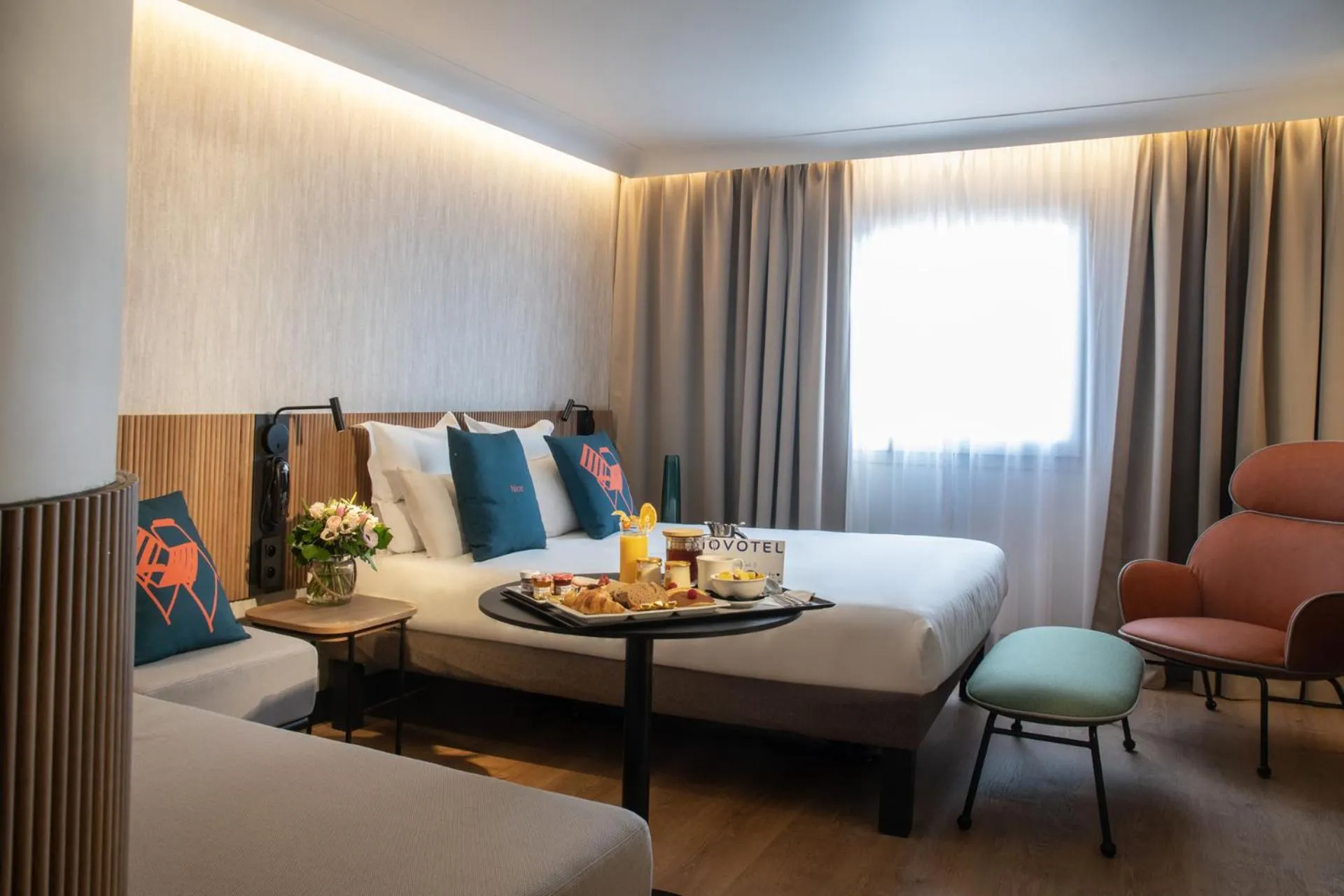 Bed in Novotel Nice Arenas Aeroport