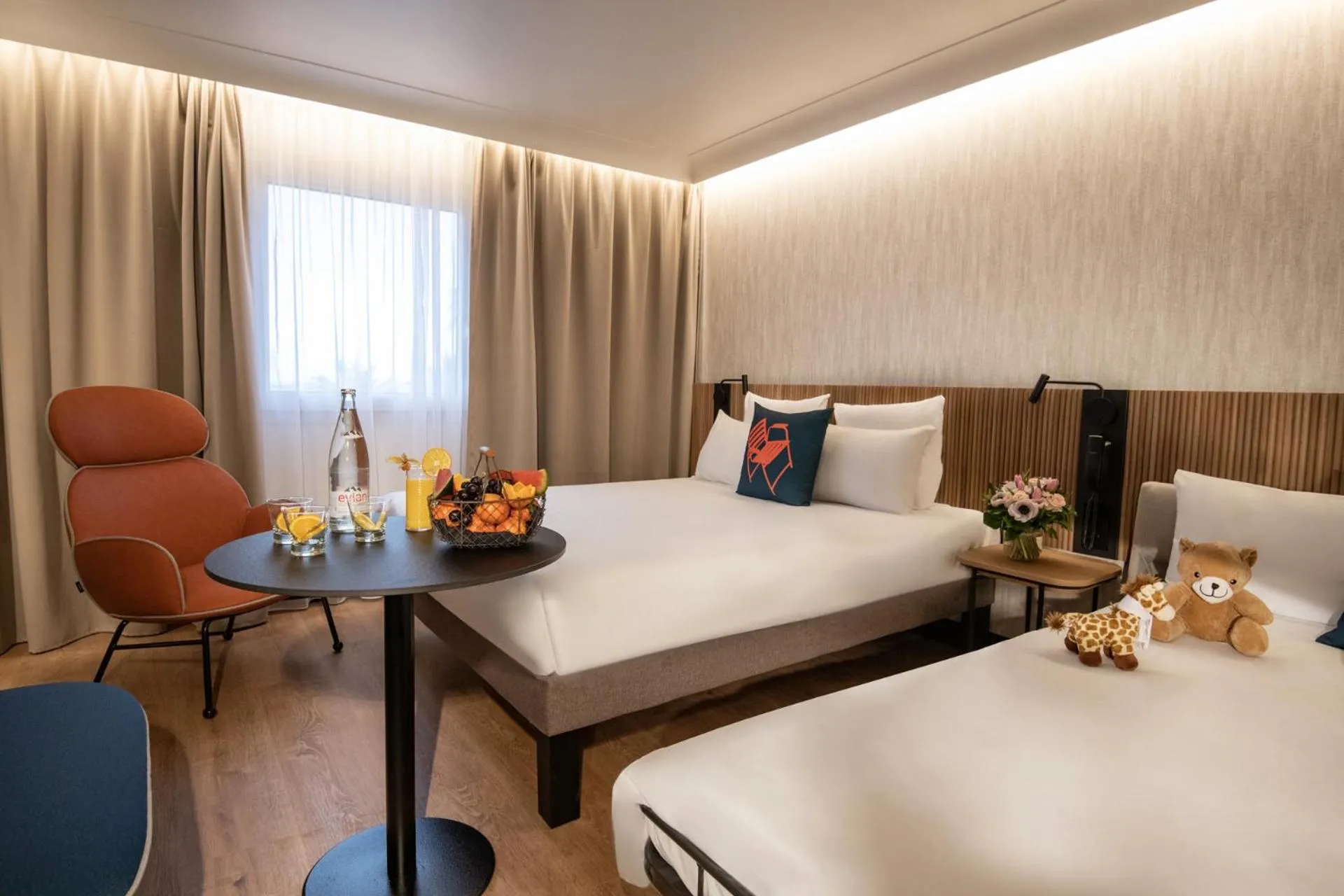 Bed in Novotel Nice Arenas Aeroport