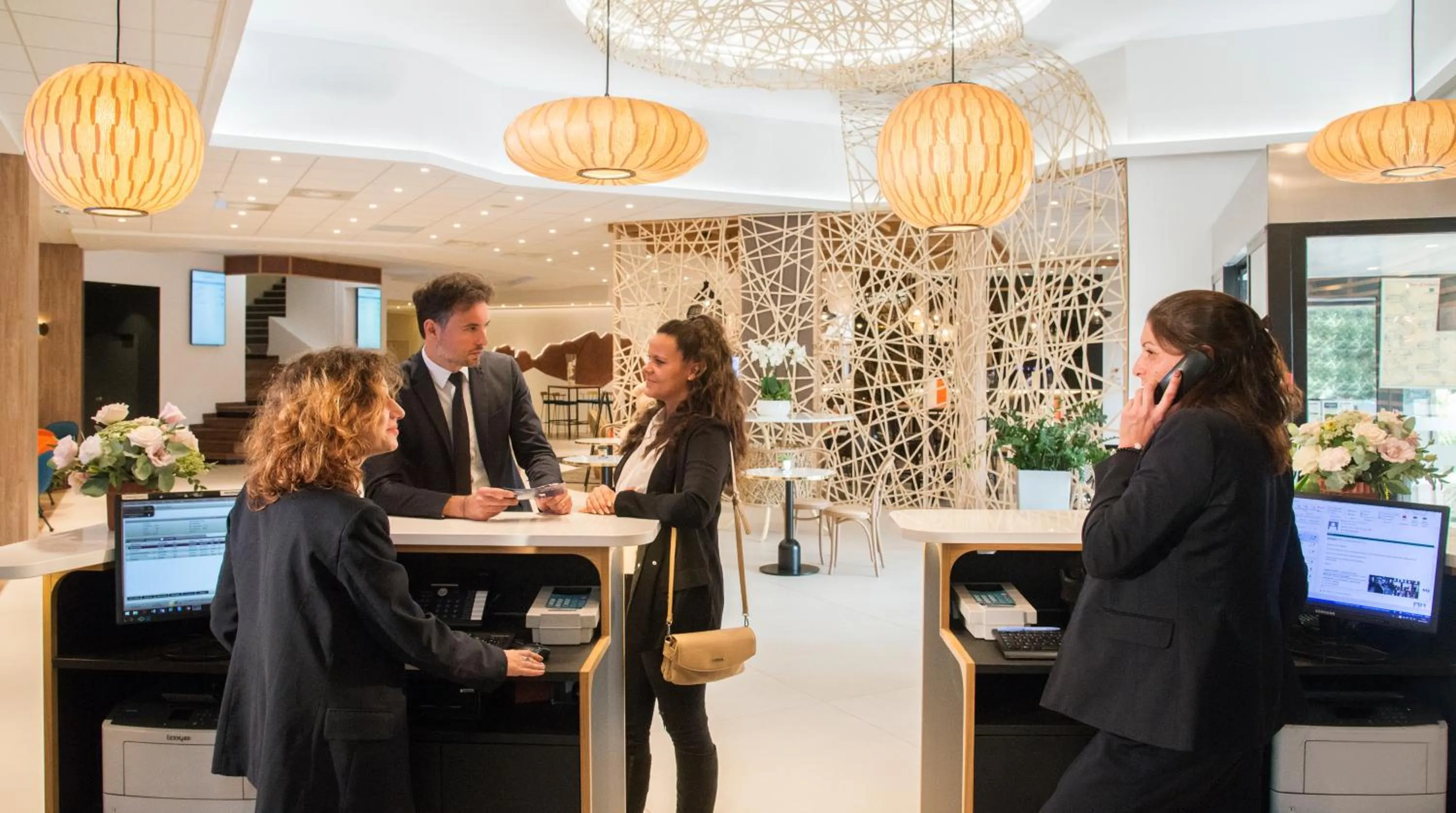 Staff in Novotel Nice Arenas Aeroport