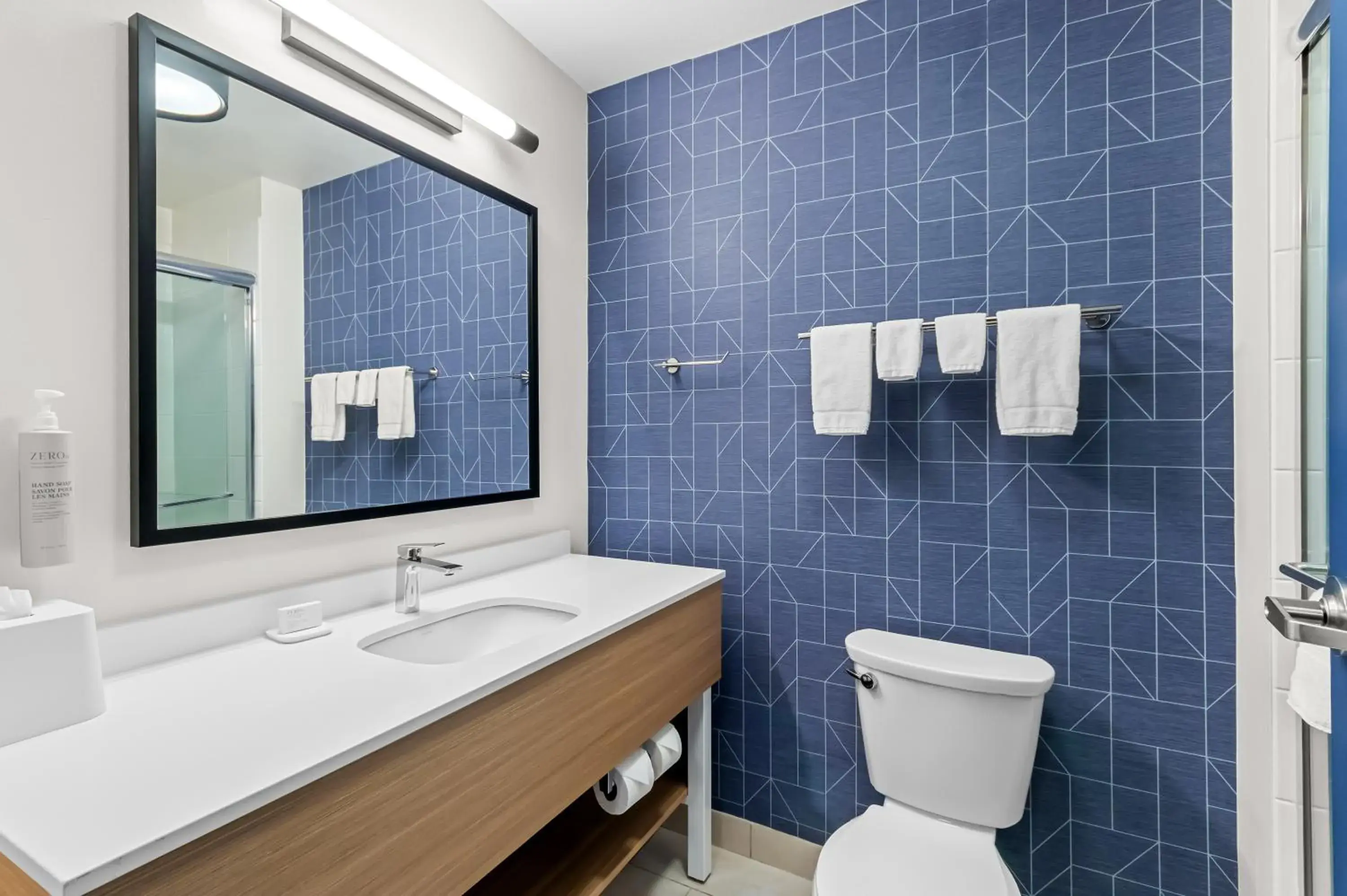 Bathroom in Spark by Hilton Victoria Bathroom in Spark by Hilton Victoria