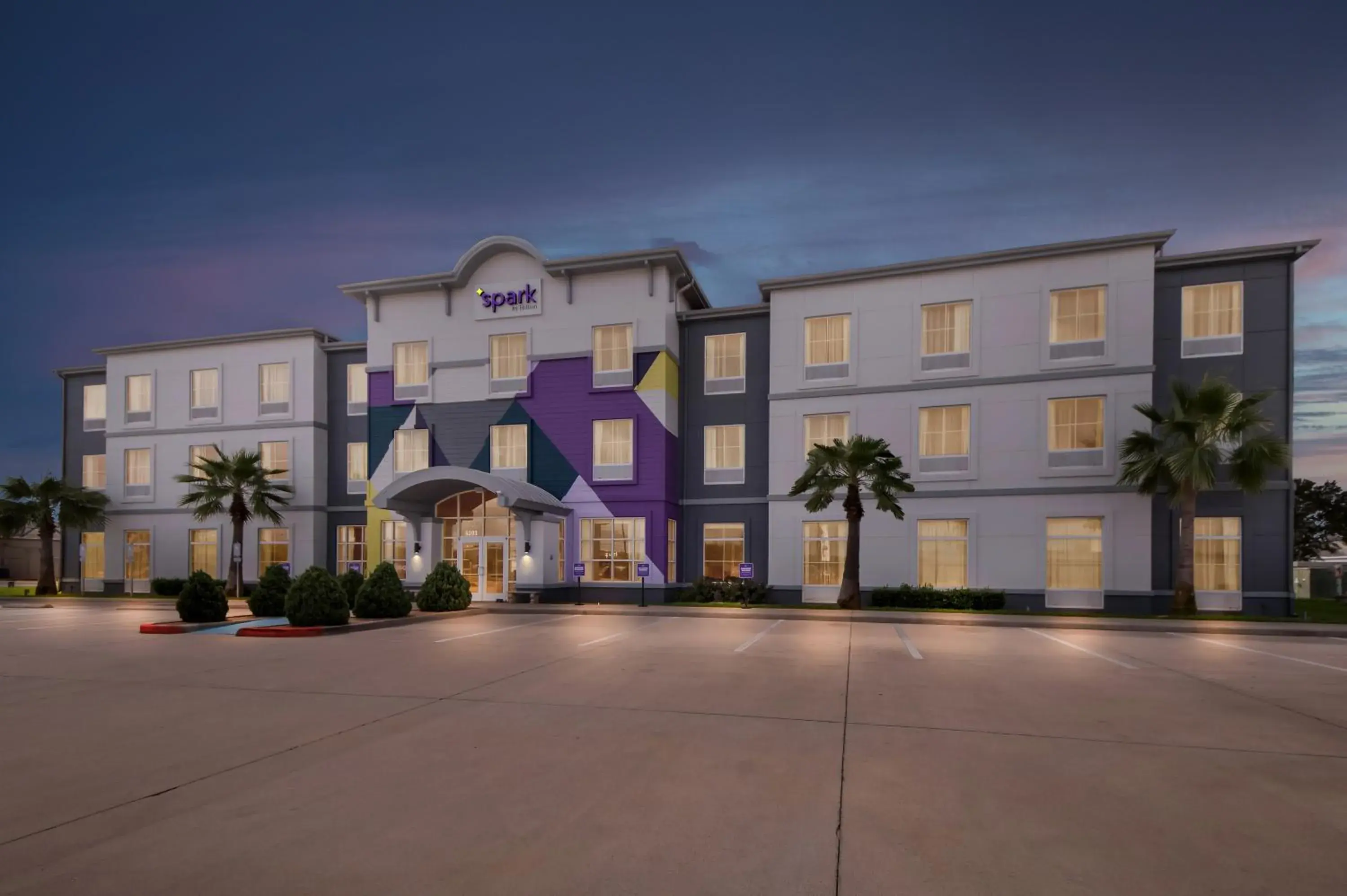 Property building in Spark by Hilton Victoria Property building in Spark by Hilton Victoria