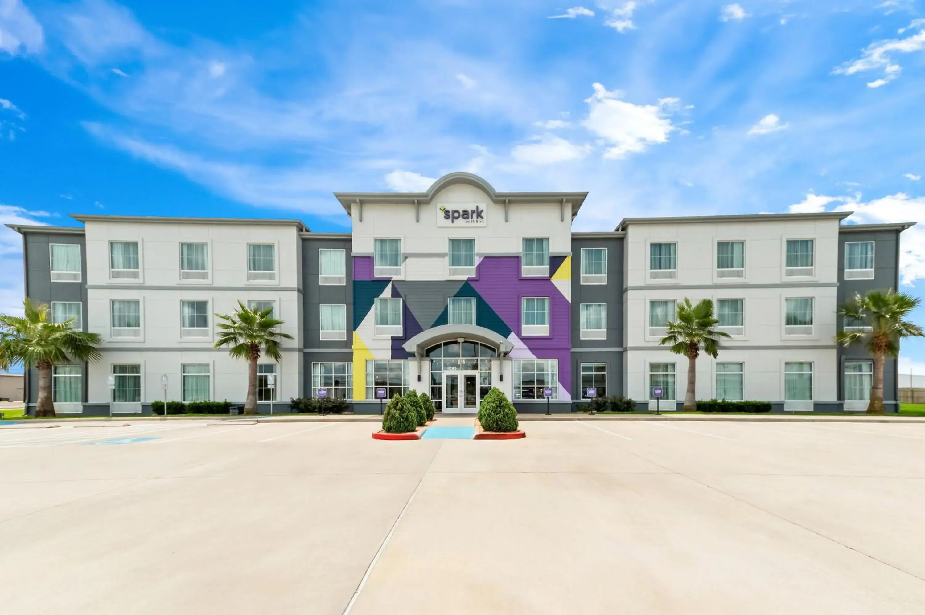 Property building in Spark by Hilton Victoria Property building in Spark by Hilton Victoria