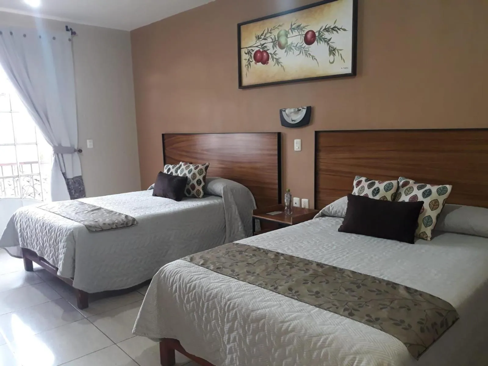 Bed in Hotel el Leñador