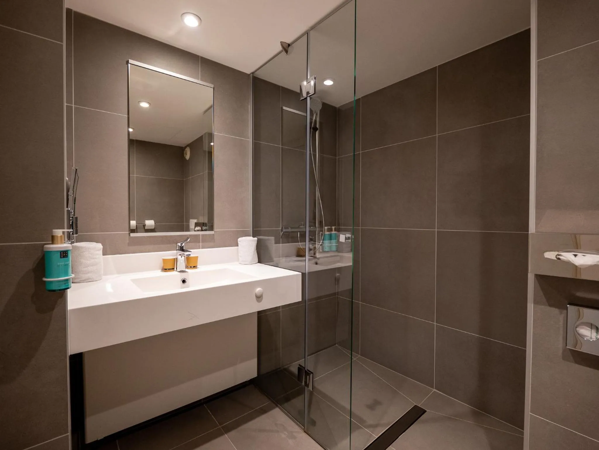 Bathroom in Novotel Toulouse Centre Compans Caffarelli