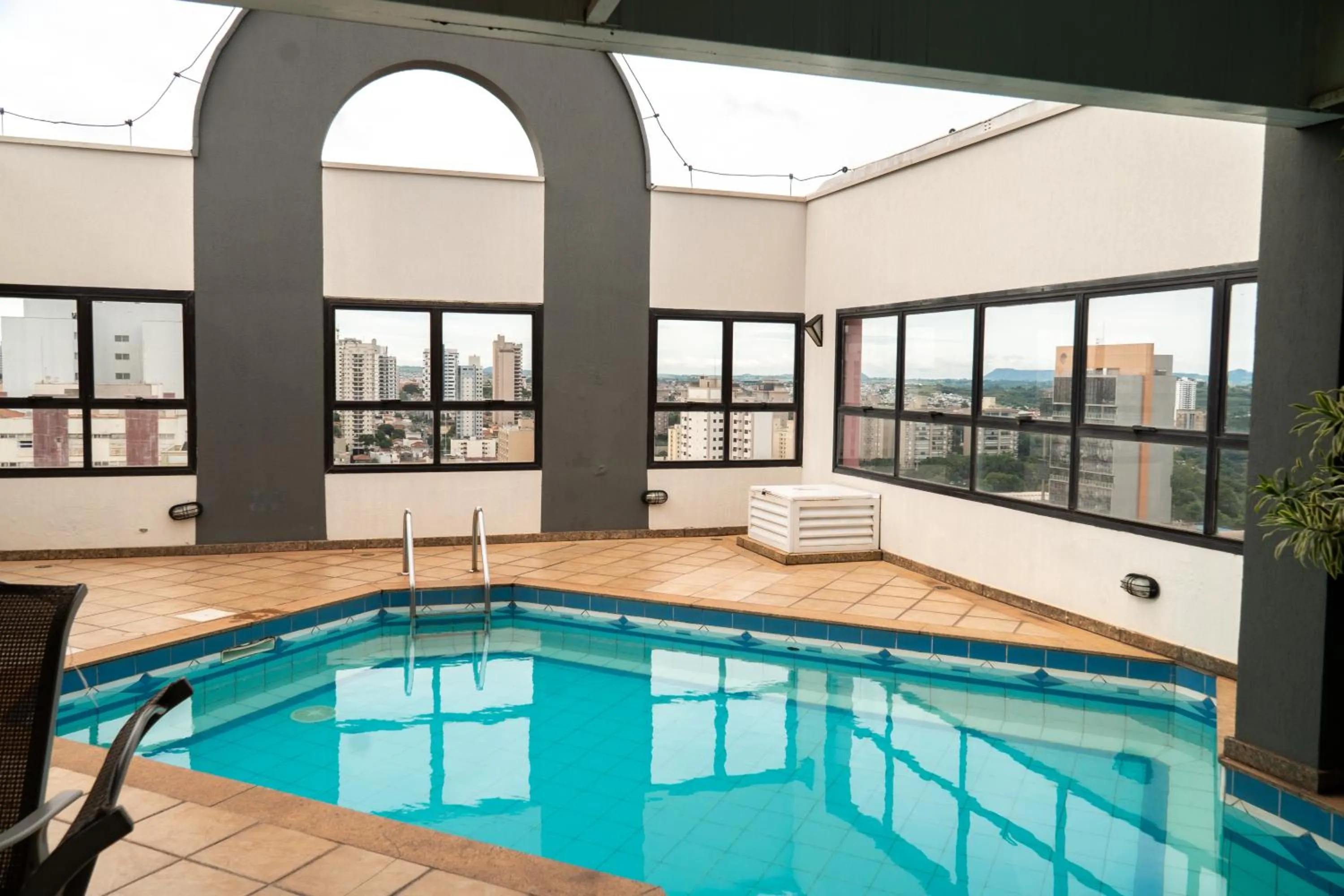 Pool view in New Life Piracicaba by Atlantica