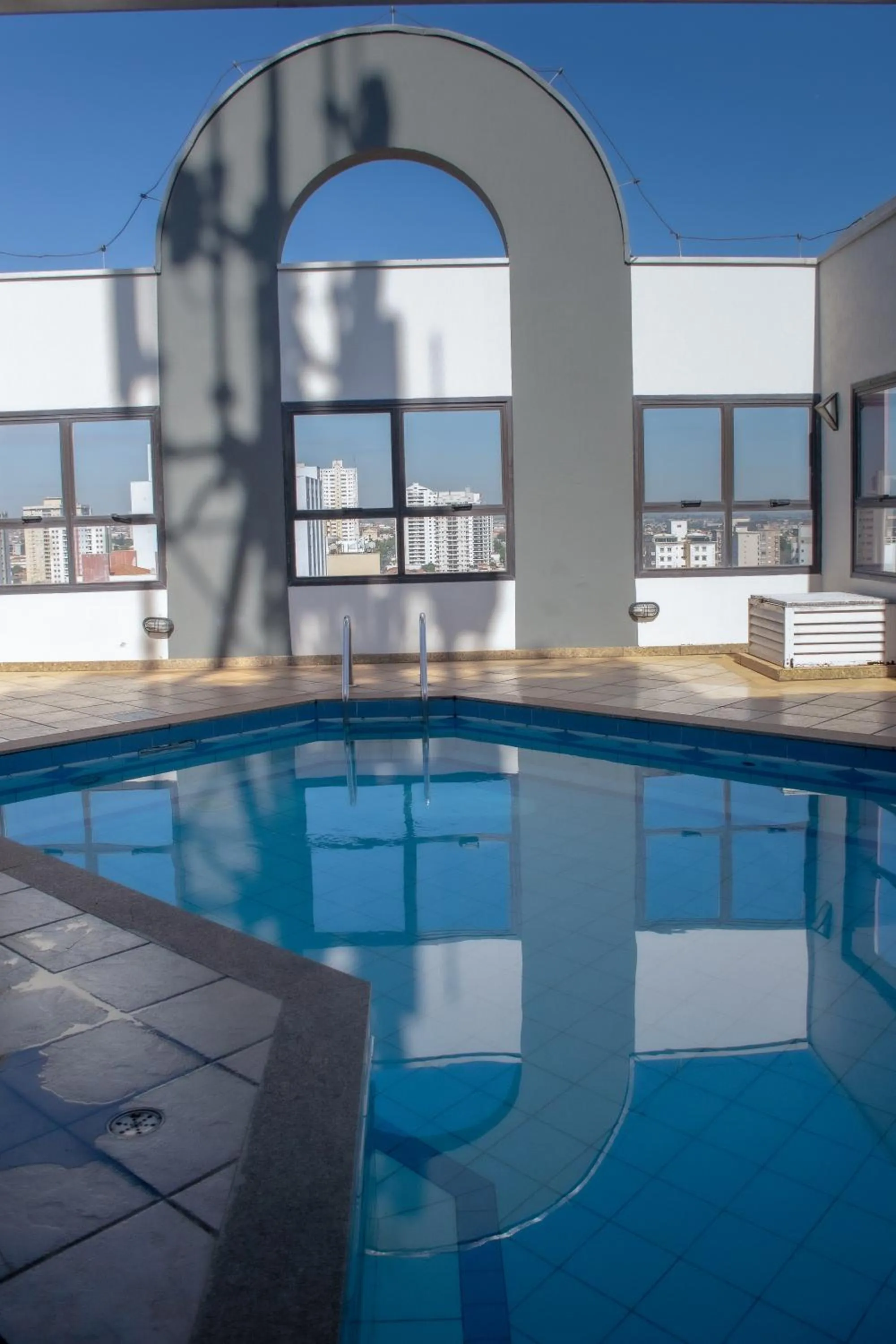 Pool view in New Life Piracicaba by Atlantica