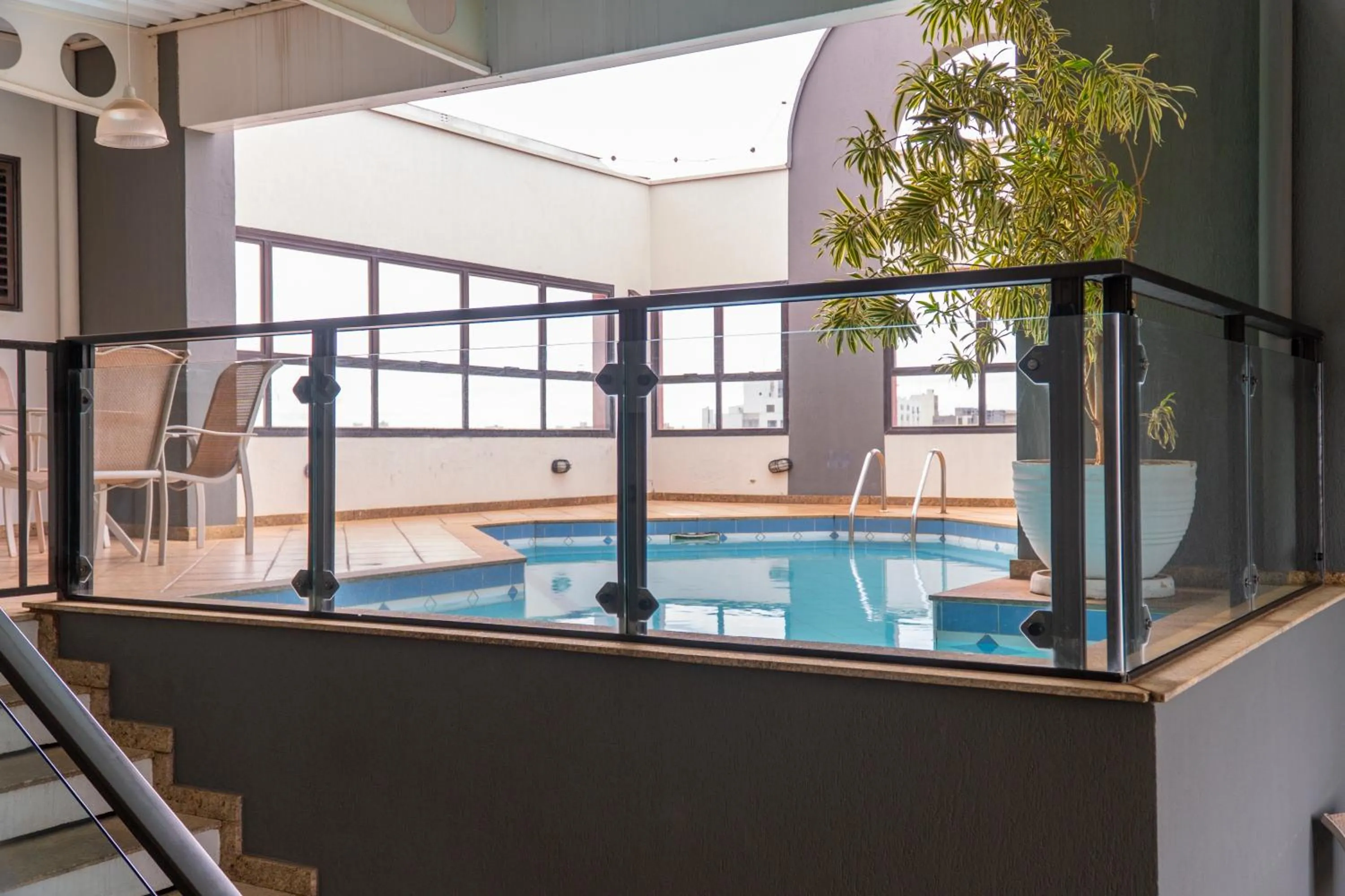 Pool view in New Life Piracicaba by Atlantica