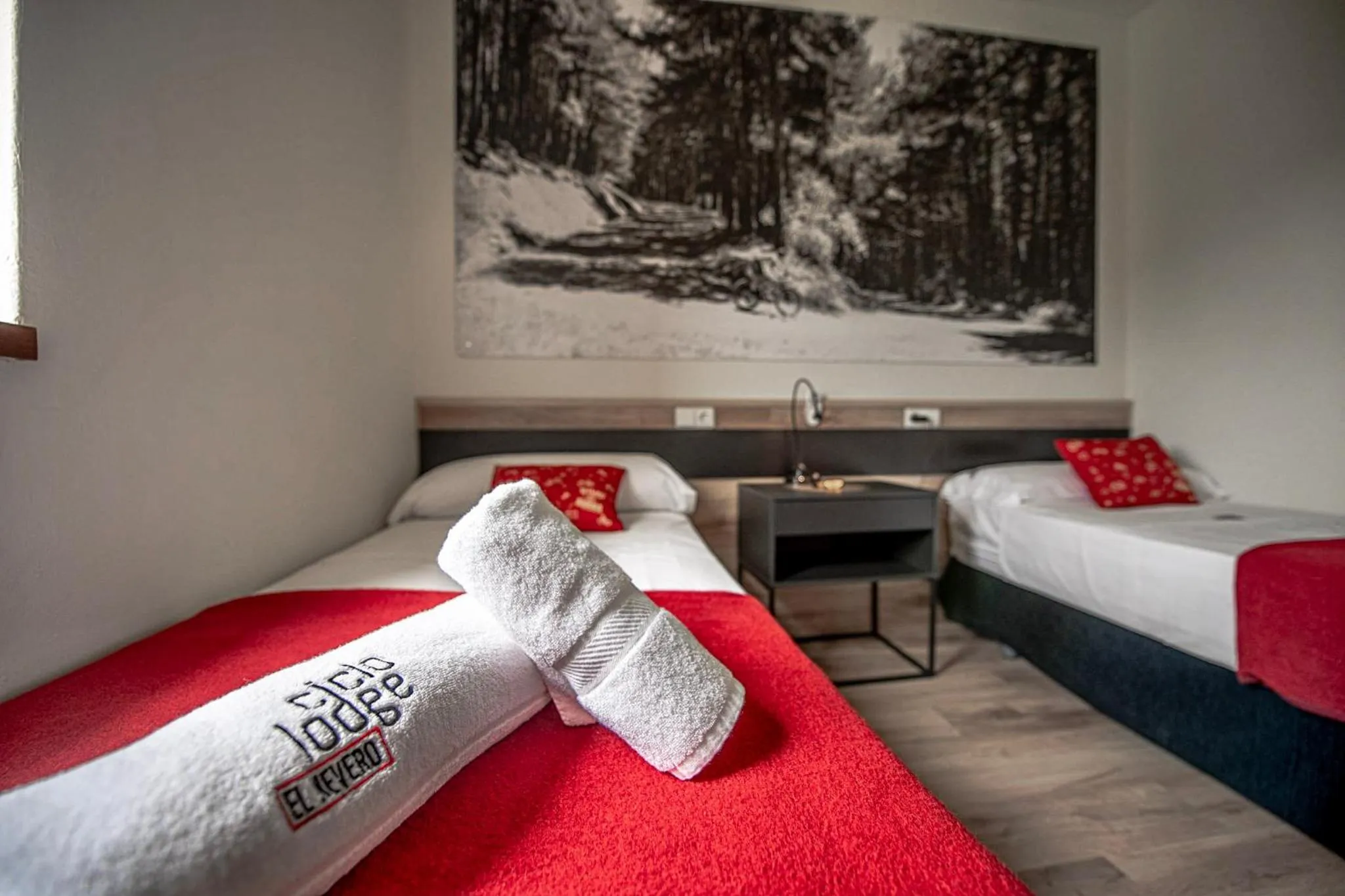 Bedroom, Bed in CicloLodge