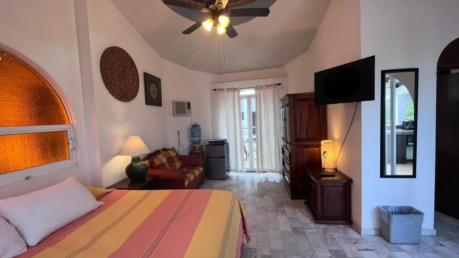 Bed in Aventura Pacifico Boutique Suites & Villas