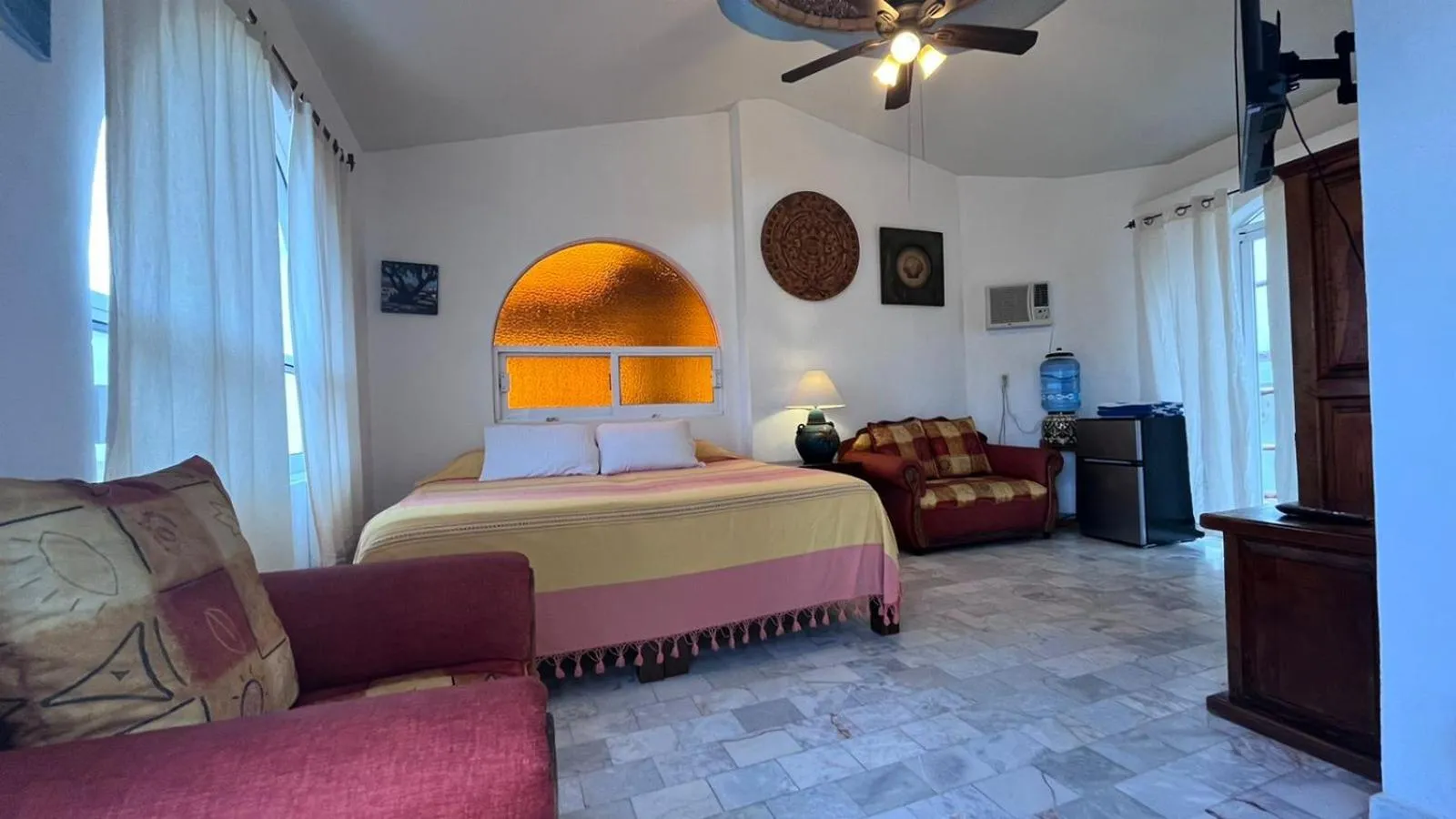 Bed in Aventura Pacifico Boutique Suites & Villas