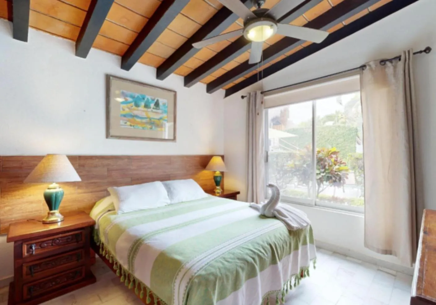 Bed in Aventura Pacifico Boutique Suites & Villas