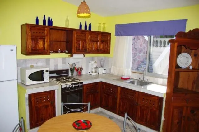 Kitchen or kitchenette in Aventura Pacifico Boutique Suites & Villas