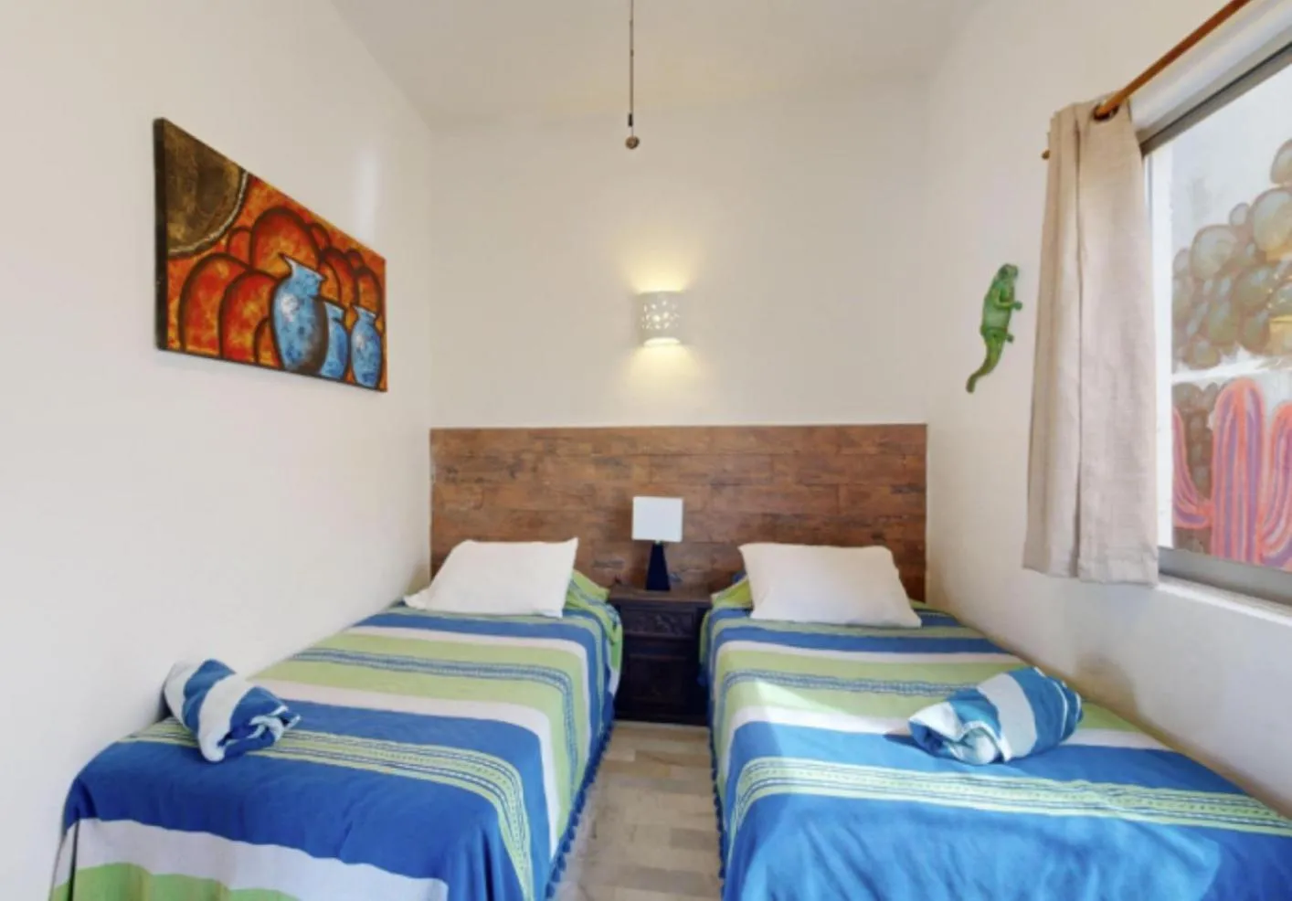 Bed in Aventura Pacifico Boutique Suites & Villas