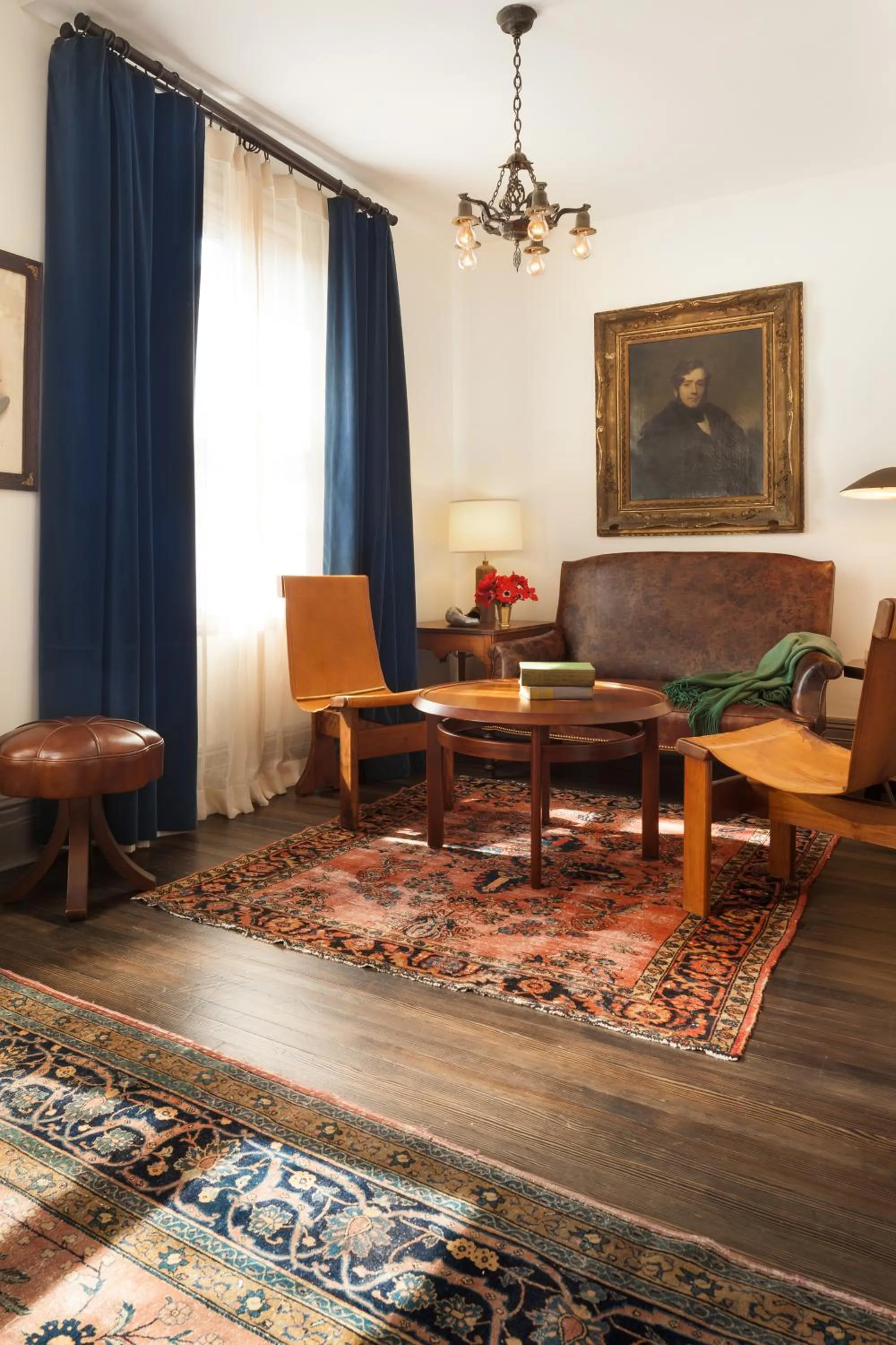 Living room in The High Line Hotel