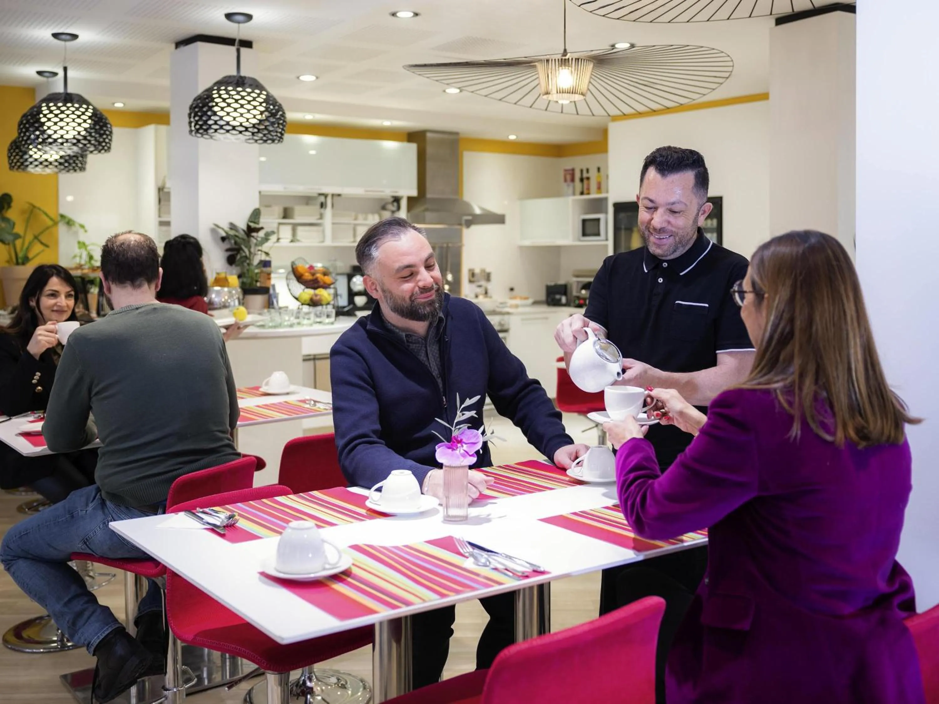 Breakfast in Mercure Nice Centre Grimaldi
