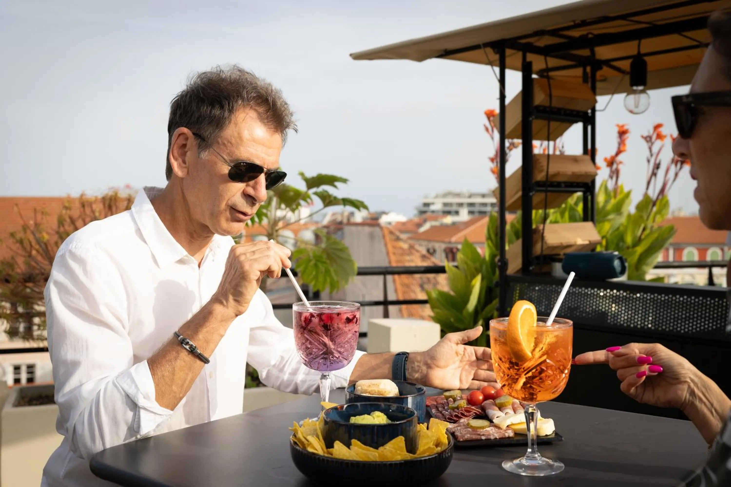 Patio in Mercure Nice Centre Grimaldi