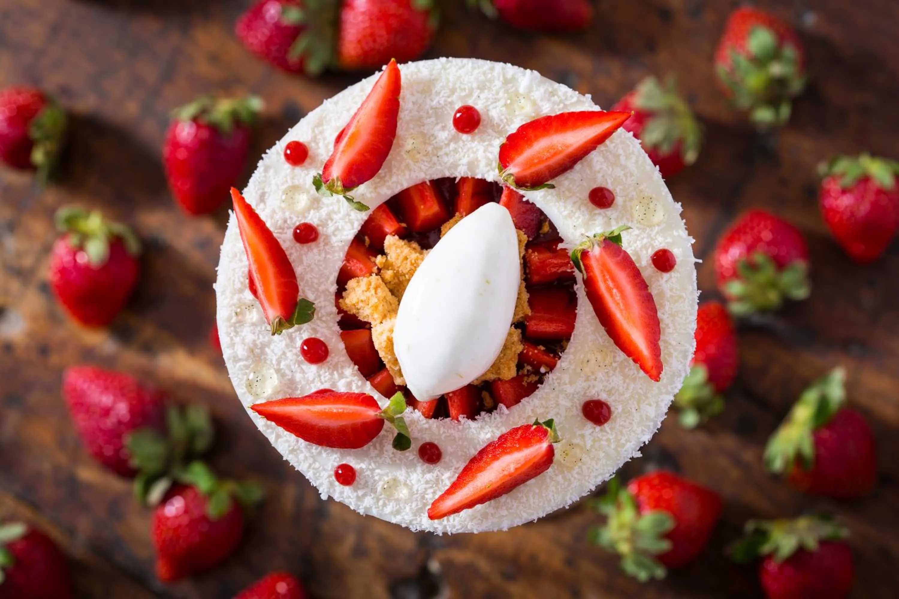 Food close-up in Le Domaine de Rouffach