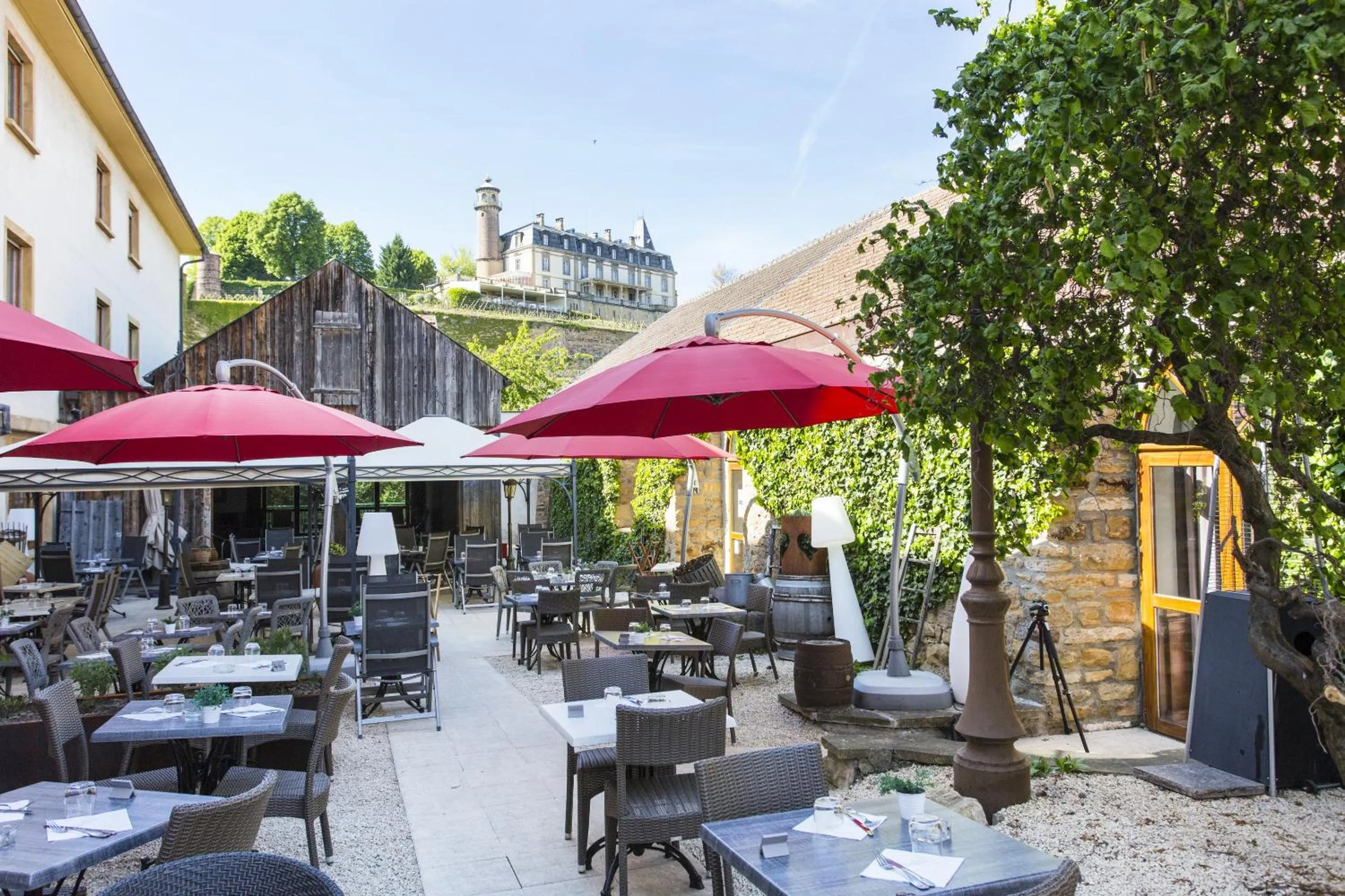 Restaurant/places to eat in Le Domaine de Rouffach