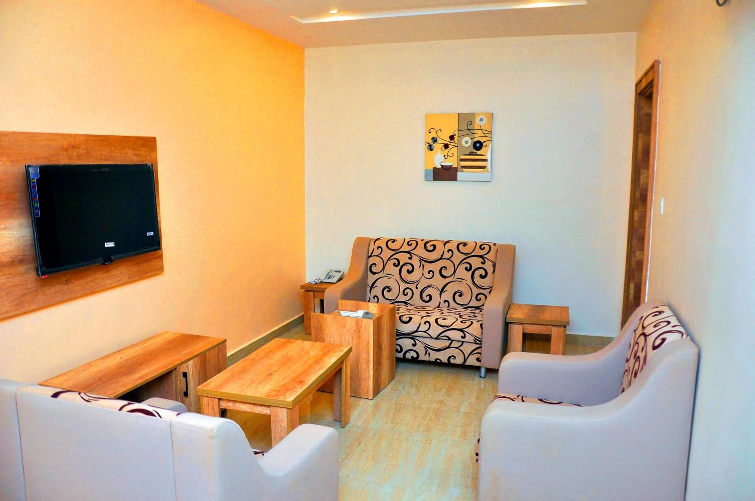 Living room in Lit Suites