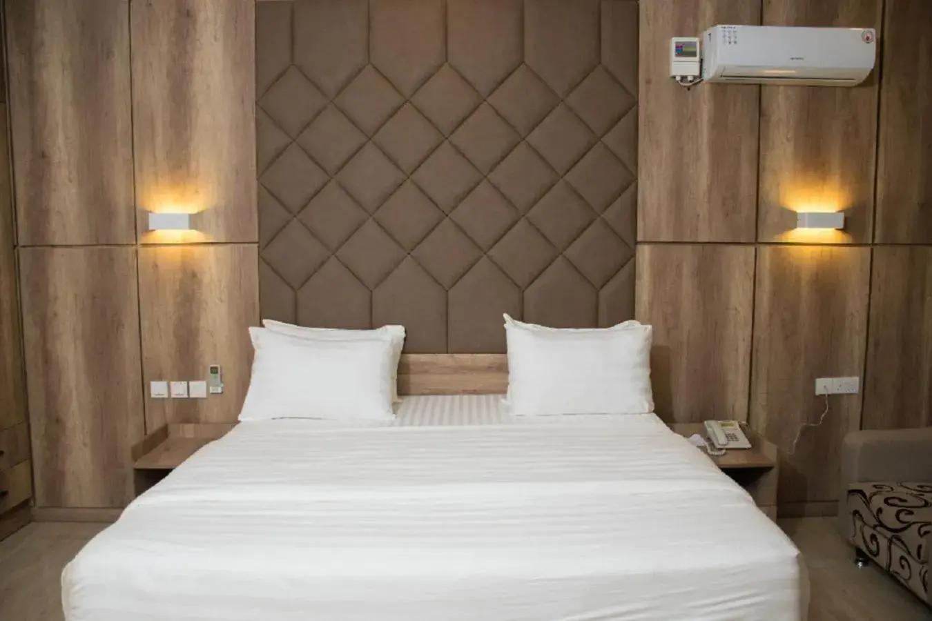 Bed in Lit Suites Bed in Lit Suites