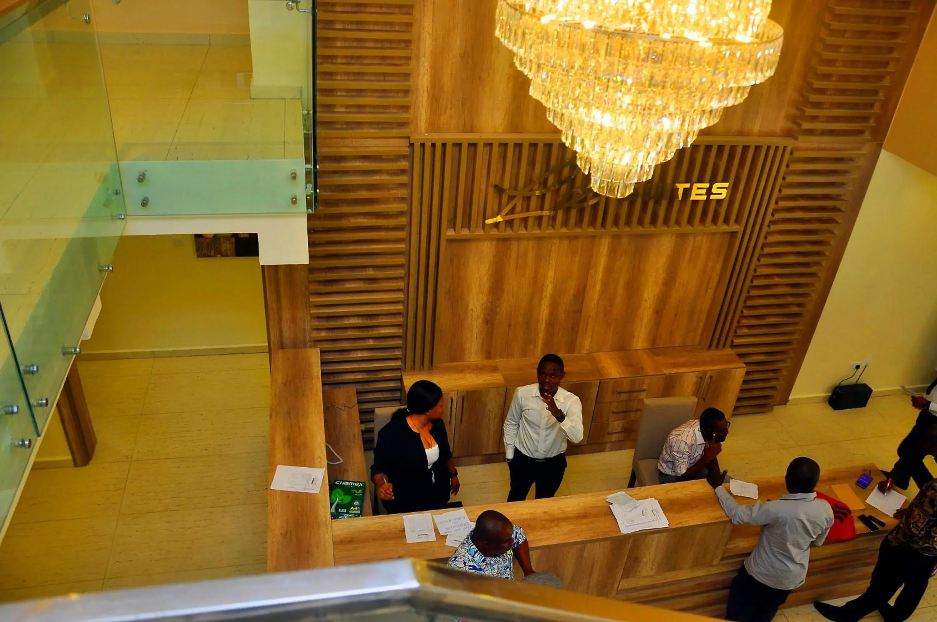 Lobby or reception in Lit Suites Lobby or reception in Lit Suites