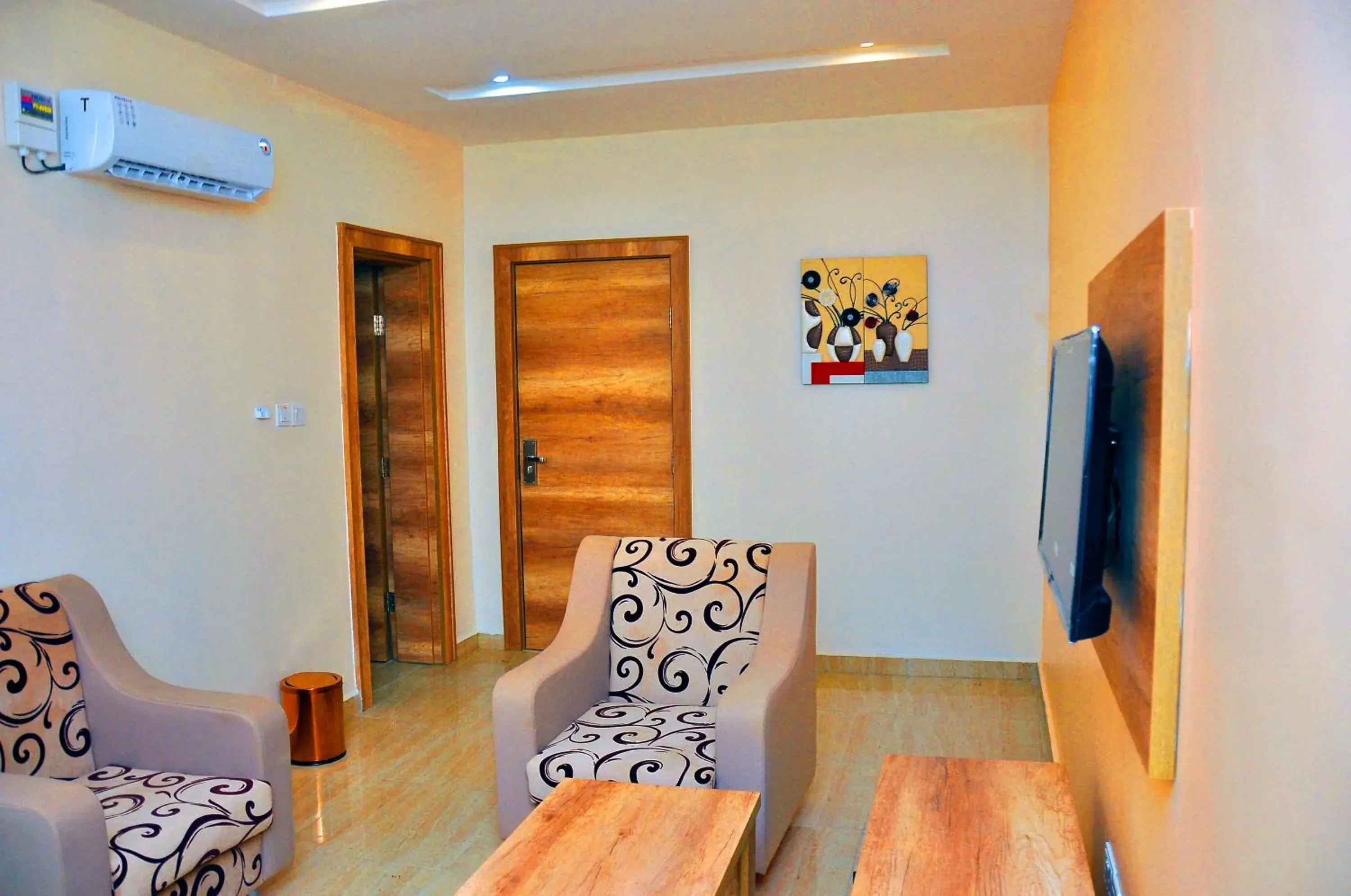 Living room in Lit Suites Living room in Lit Suites