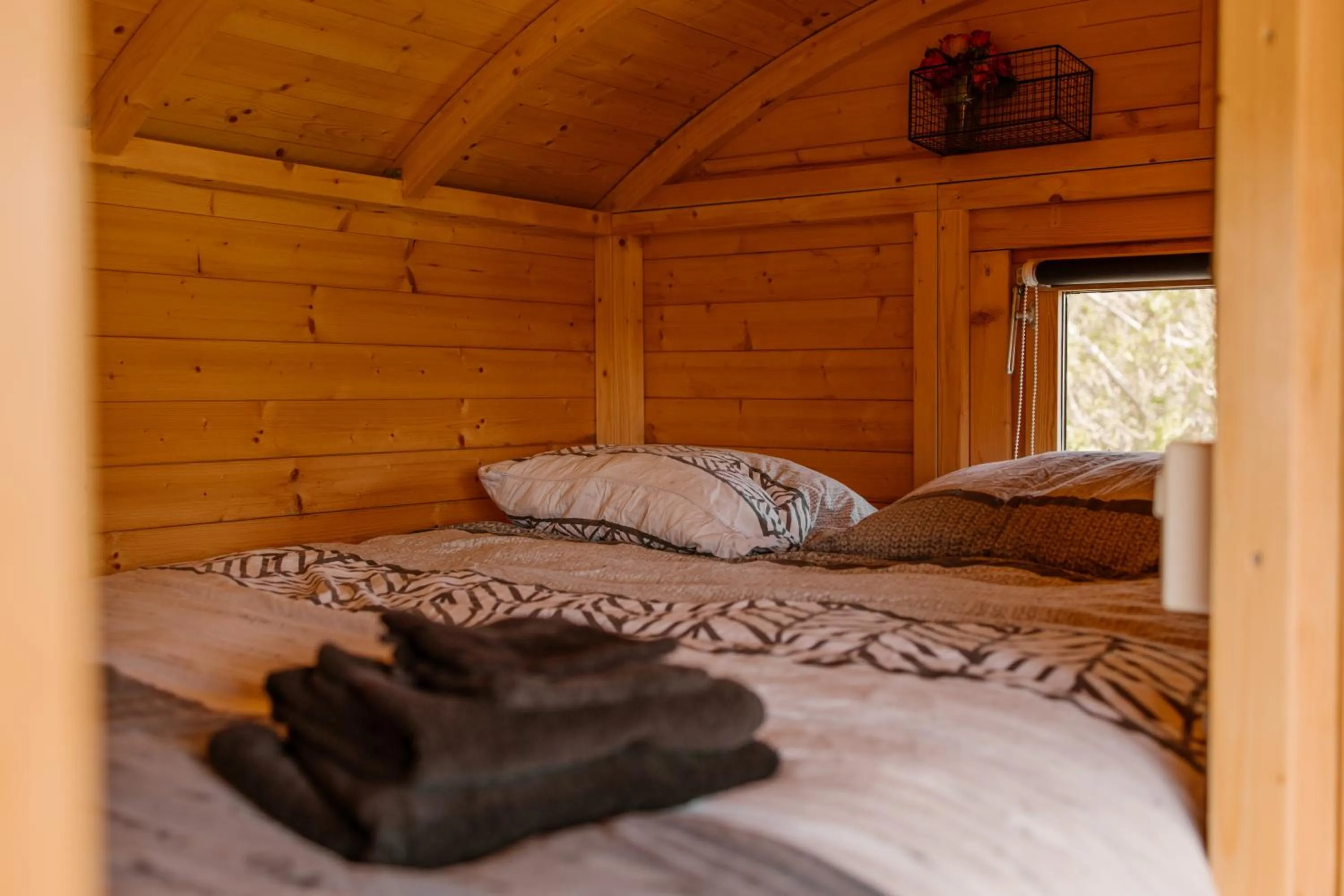 Bed in De la Rue Pipowagens