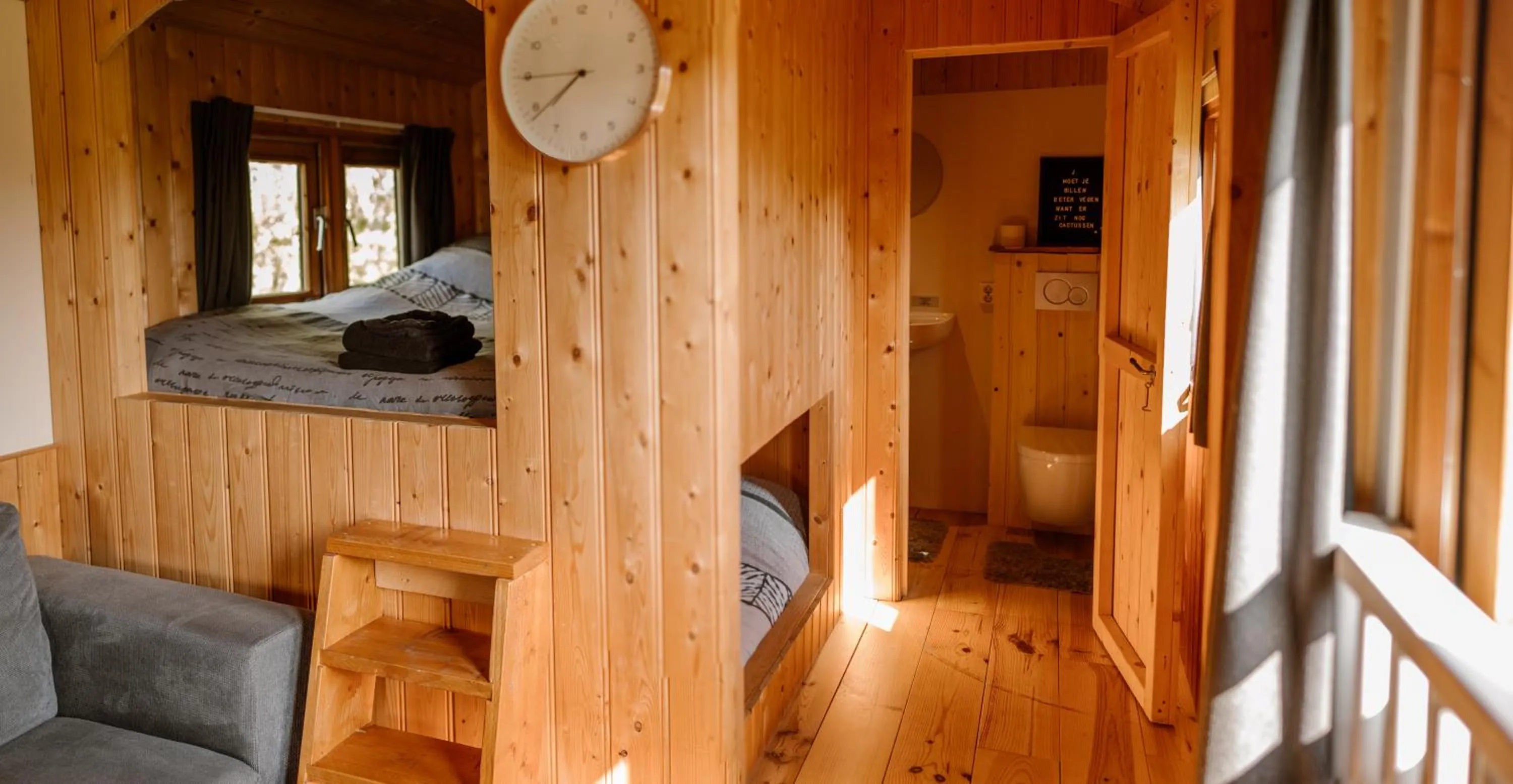 Bed in De la Rue Pipowagens