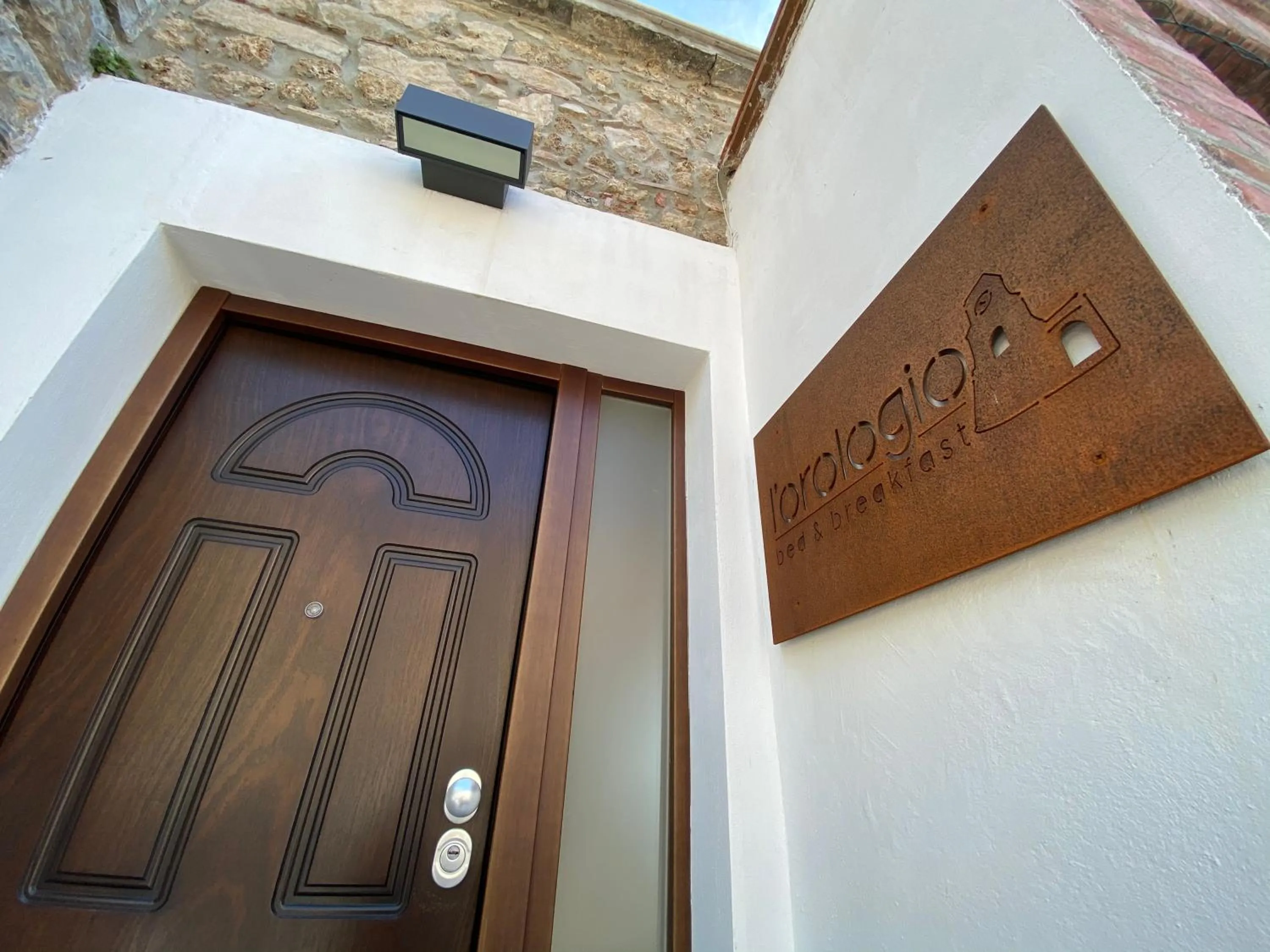 Facade/entrance in L'Orologio Bed & Breakfast