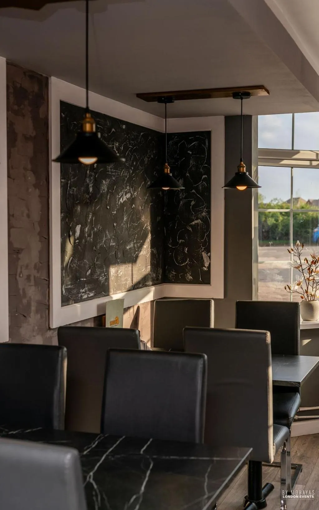 Seating area in The Watling Inn