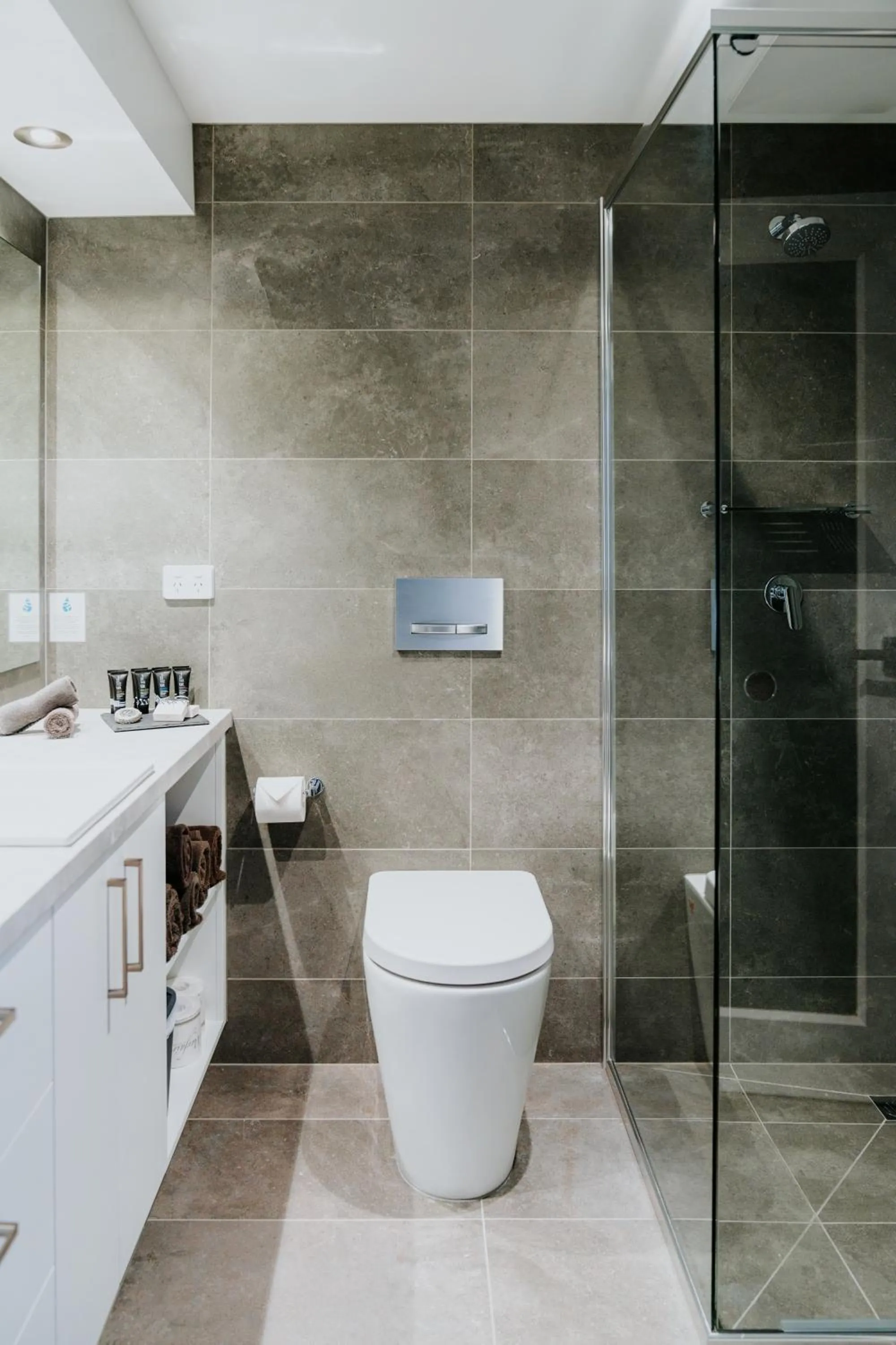 Bathroom in Falls Creek Hotel