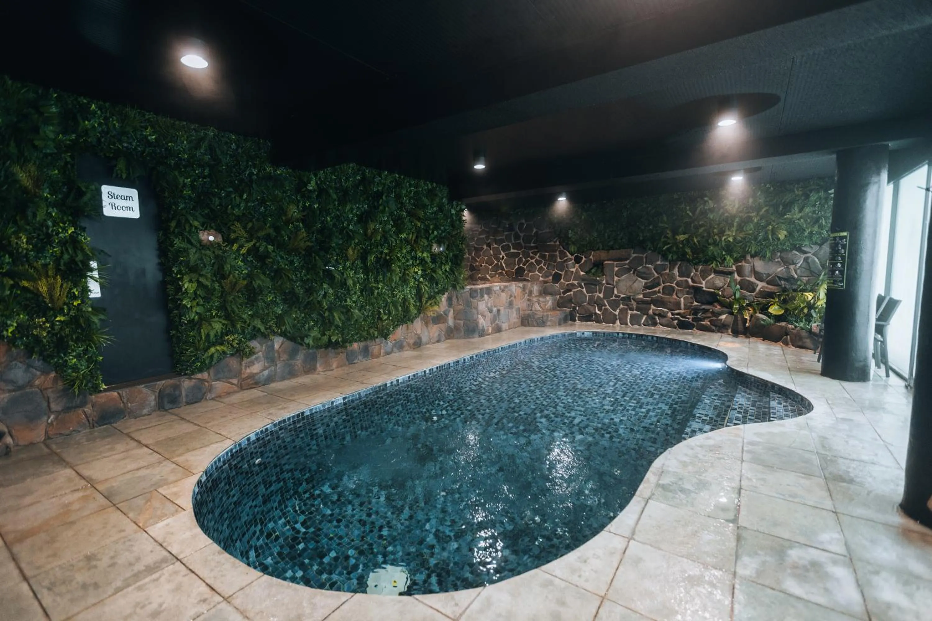 Swimming pool in Falls Creek Hotel
