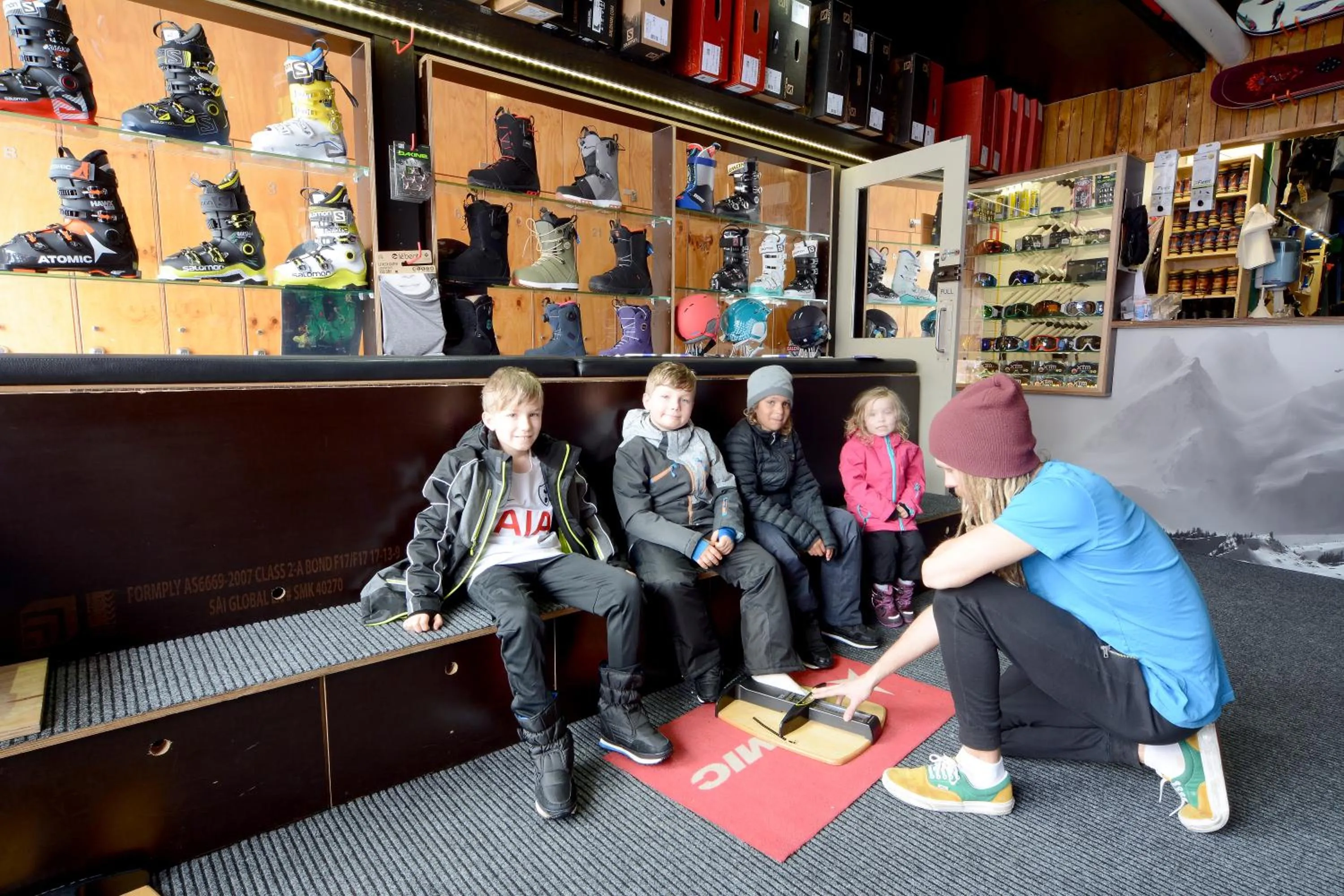 On-site shops in Falls Creek Hotel