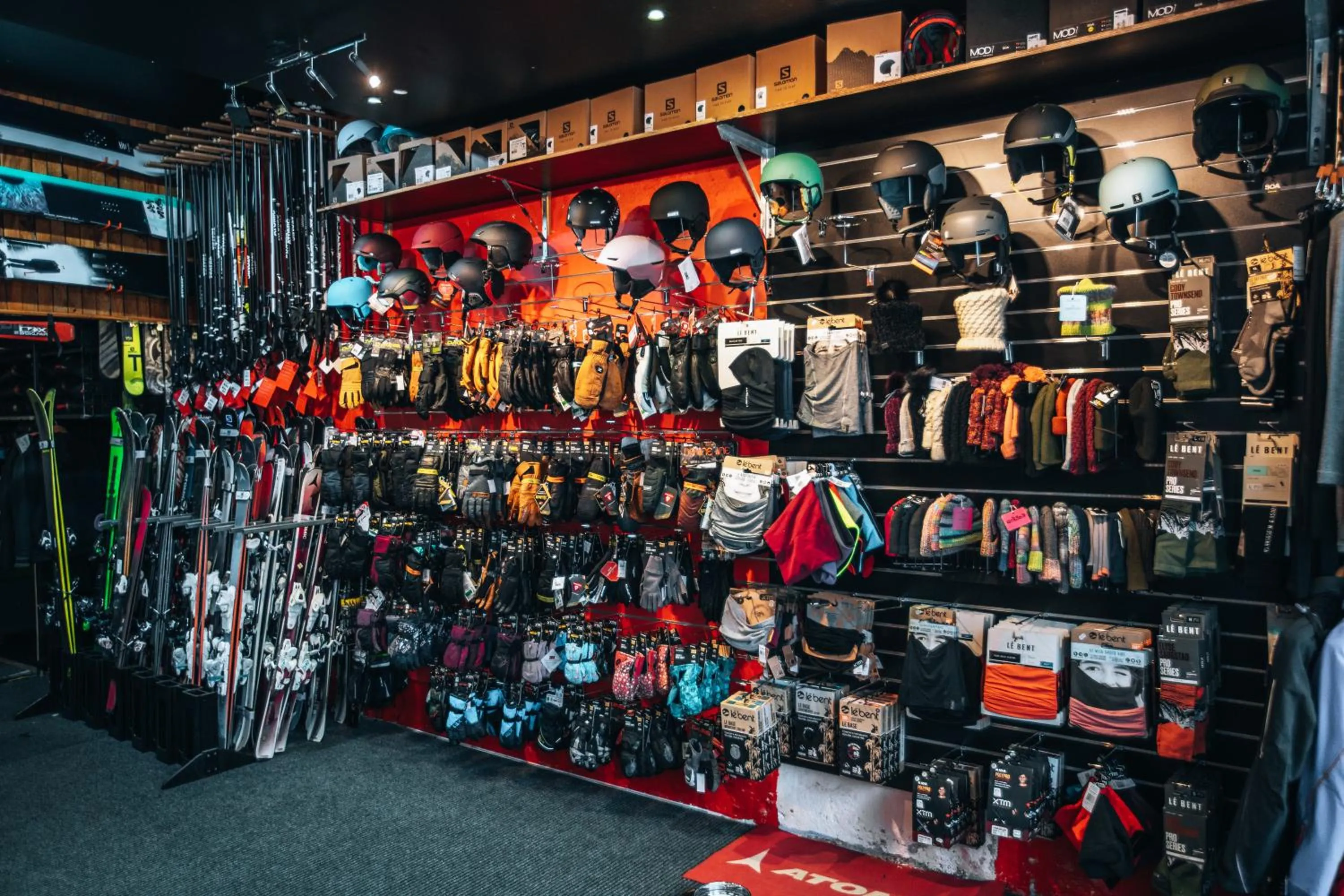 On-site shops in Falls Creek Hotel
