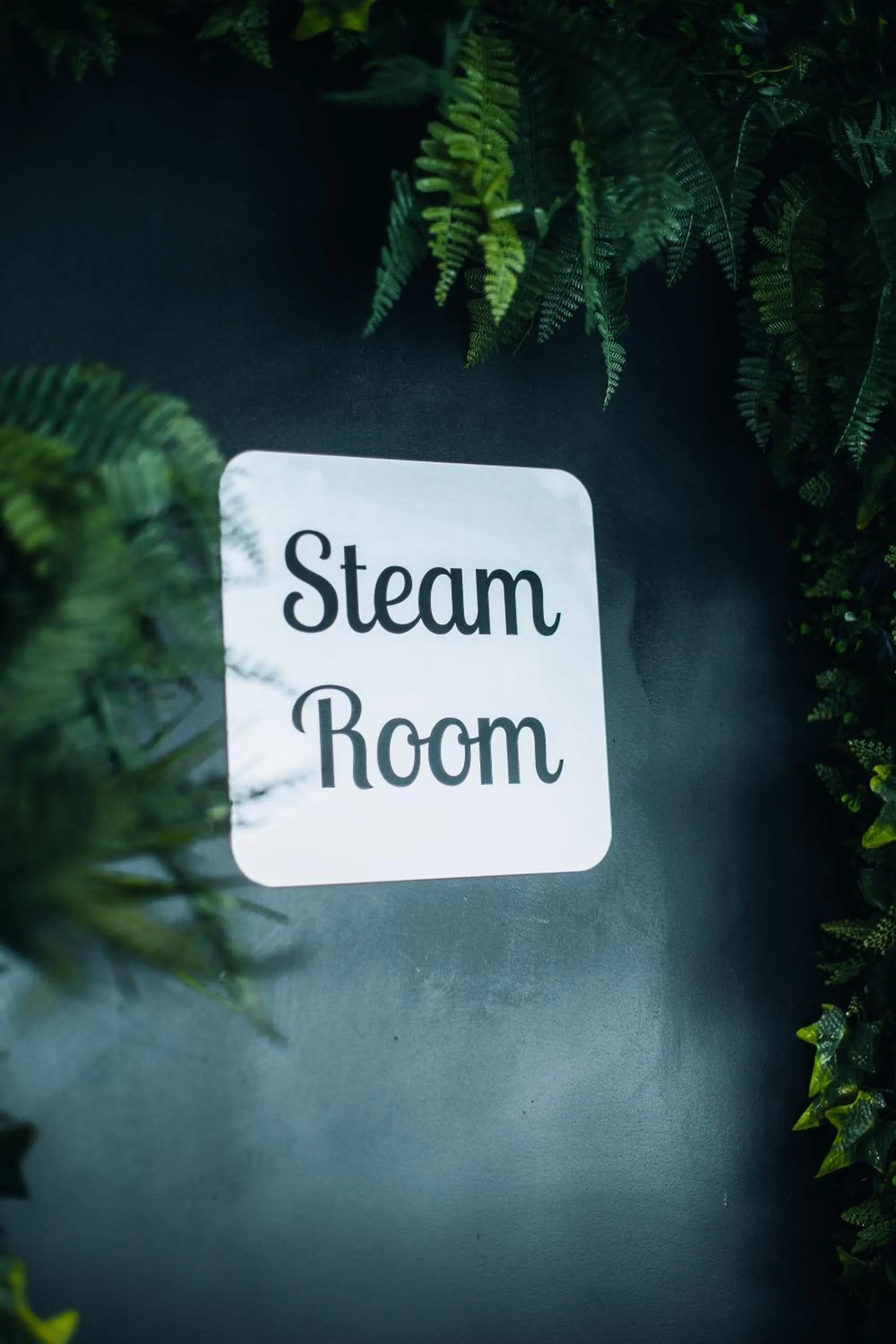 Steam room in Falls Creek Hotel