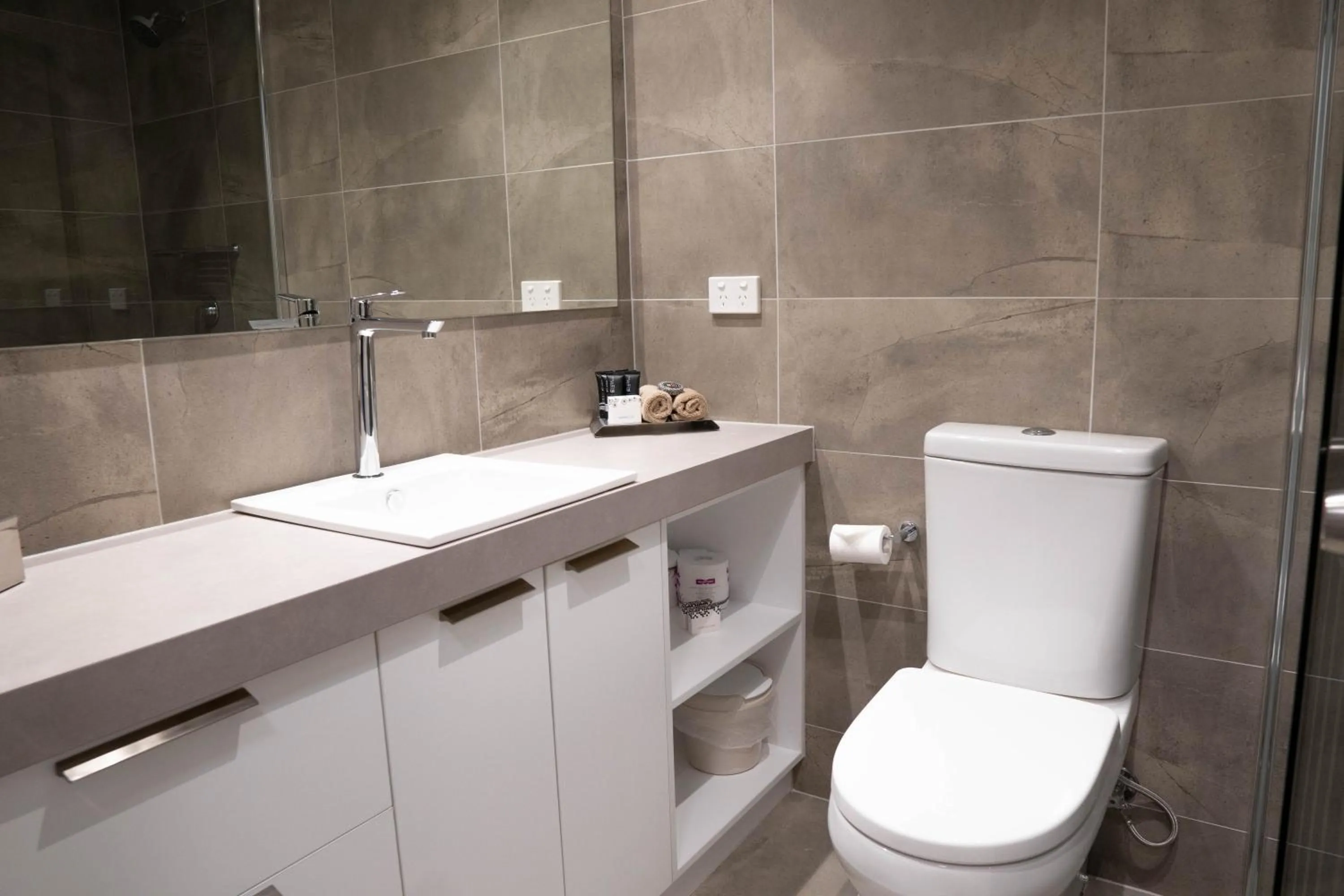 Bathroom in Falls Creek Hotel