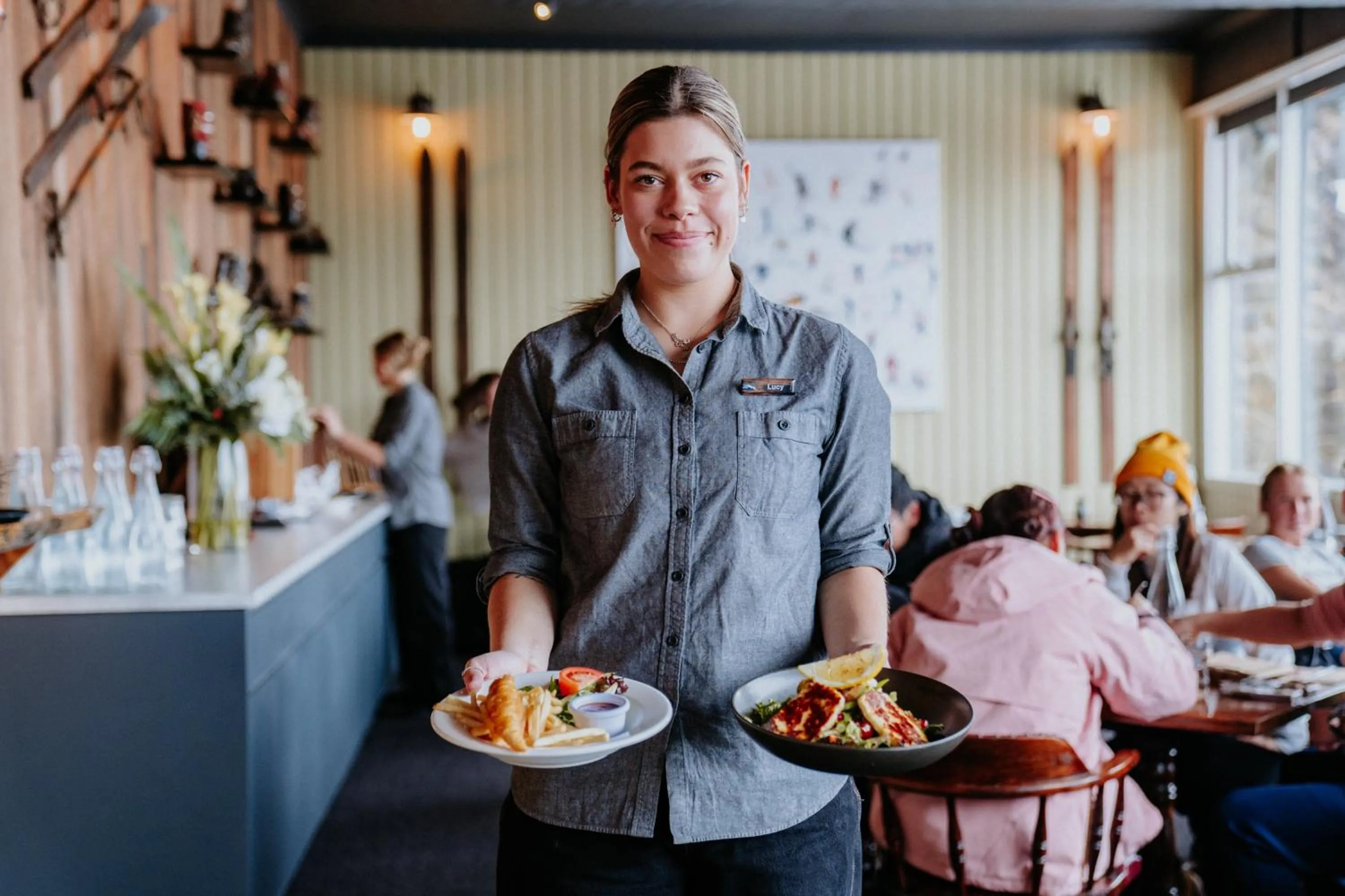 Restaurant/places to eat in Falls Creek Hotel