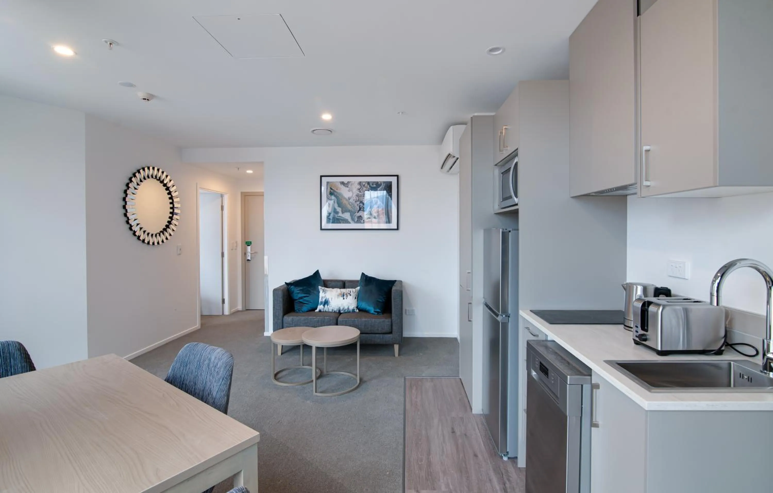 Kitchen or kitchenette in Ramada by Wyndham Queenstown Central
