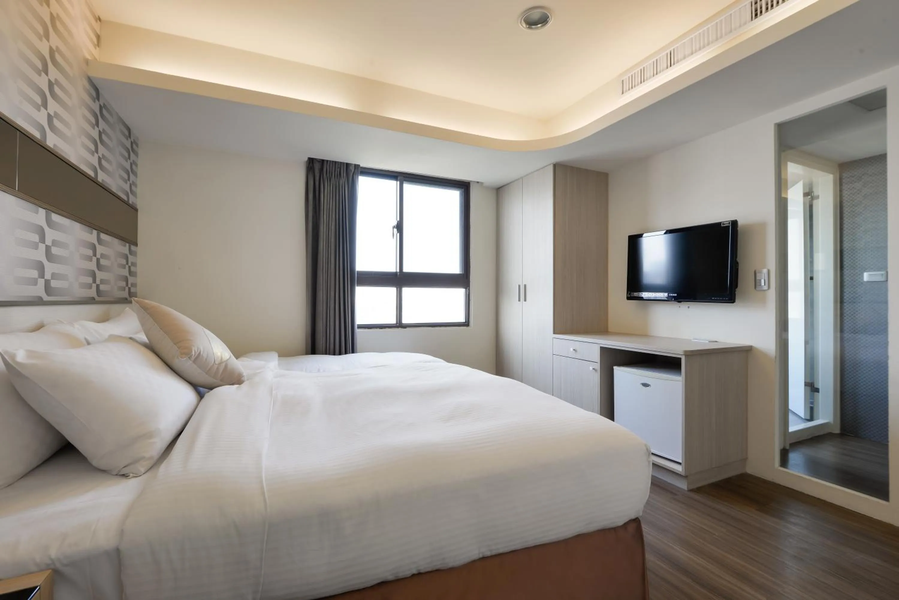 Bedroom, Bed in Taichung Saint Hotel