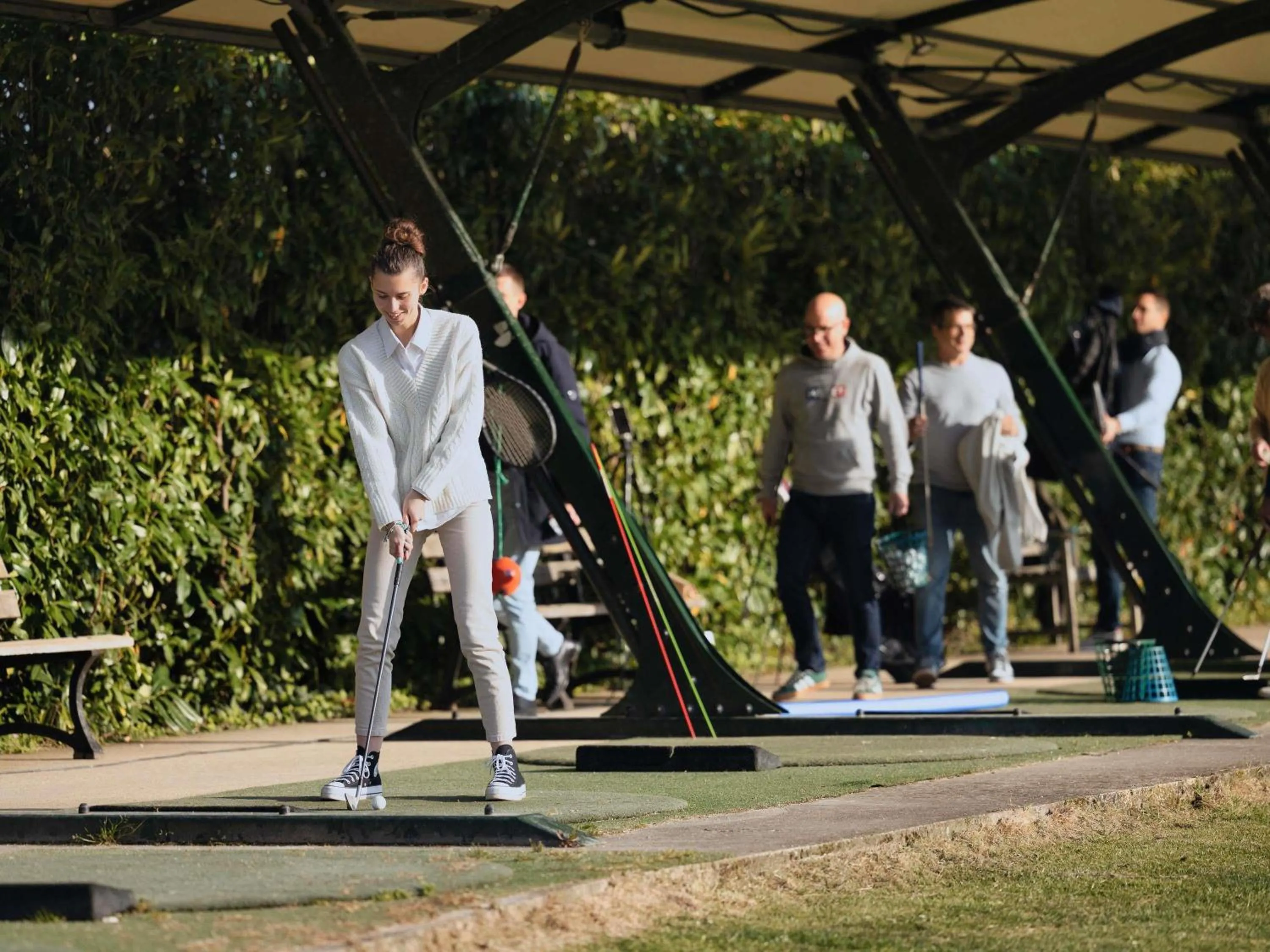 Golfcourse in Hotel Mercure Parc du Coudray - Barbizon