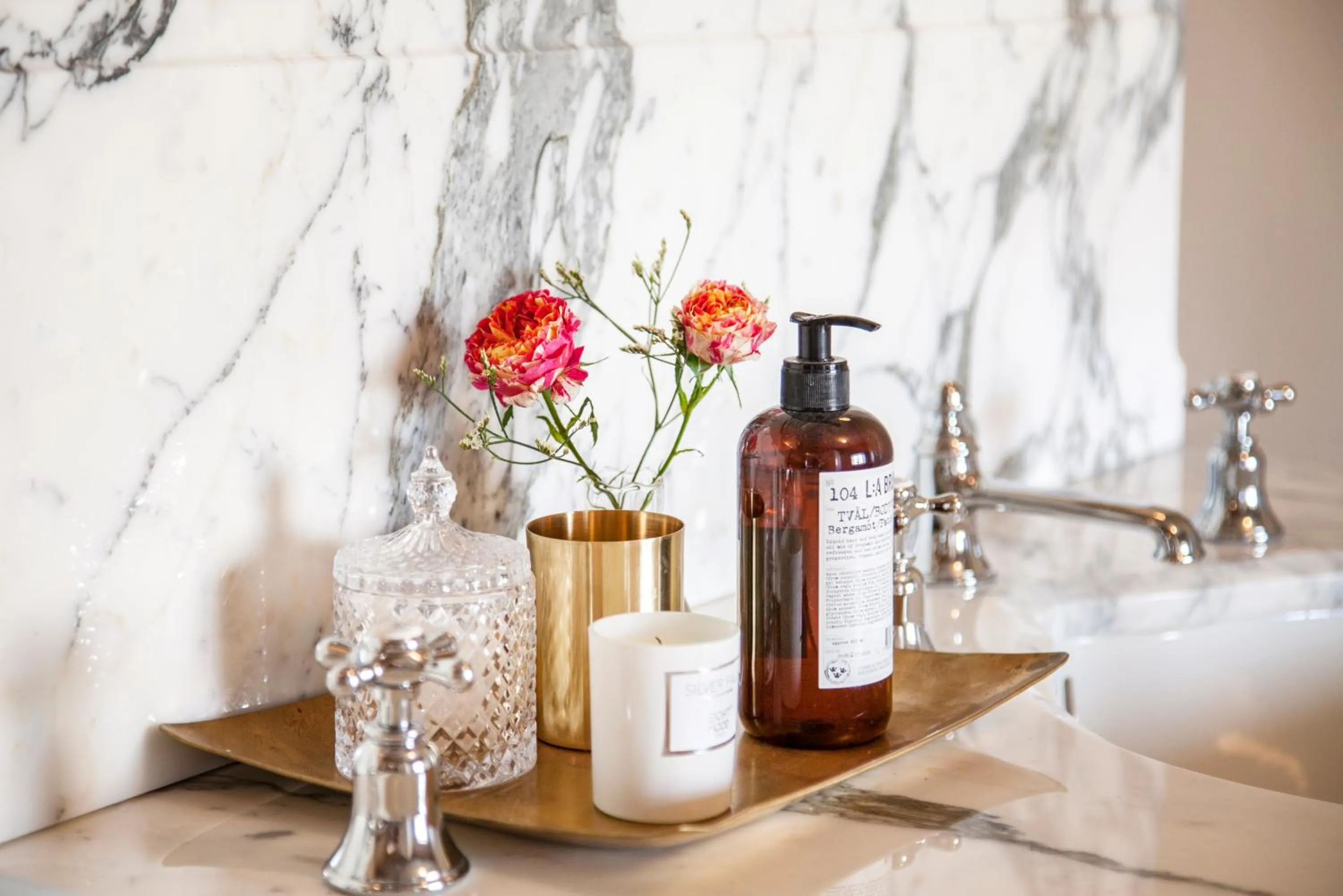 Bathroom in Värdshuset Lindgården