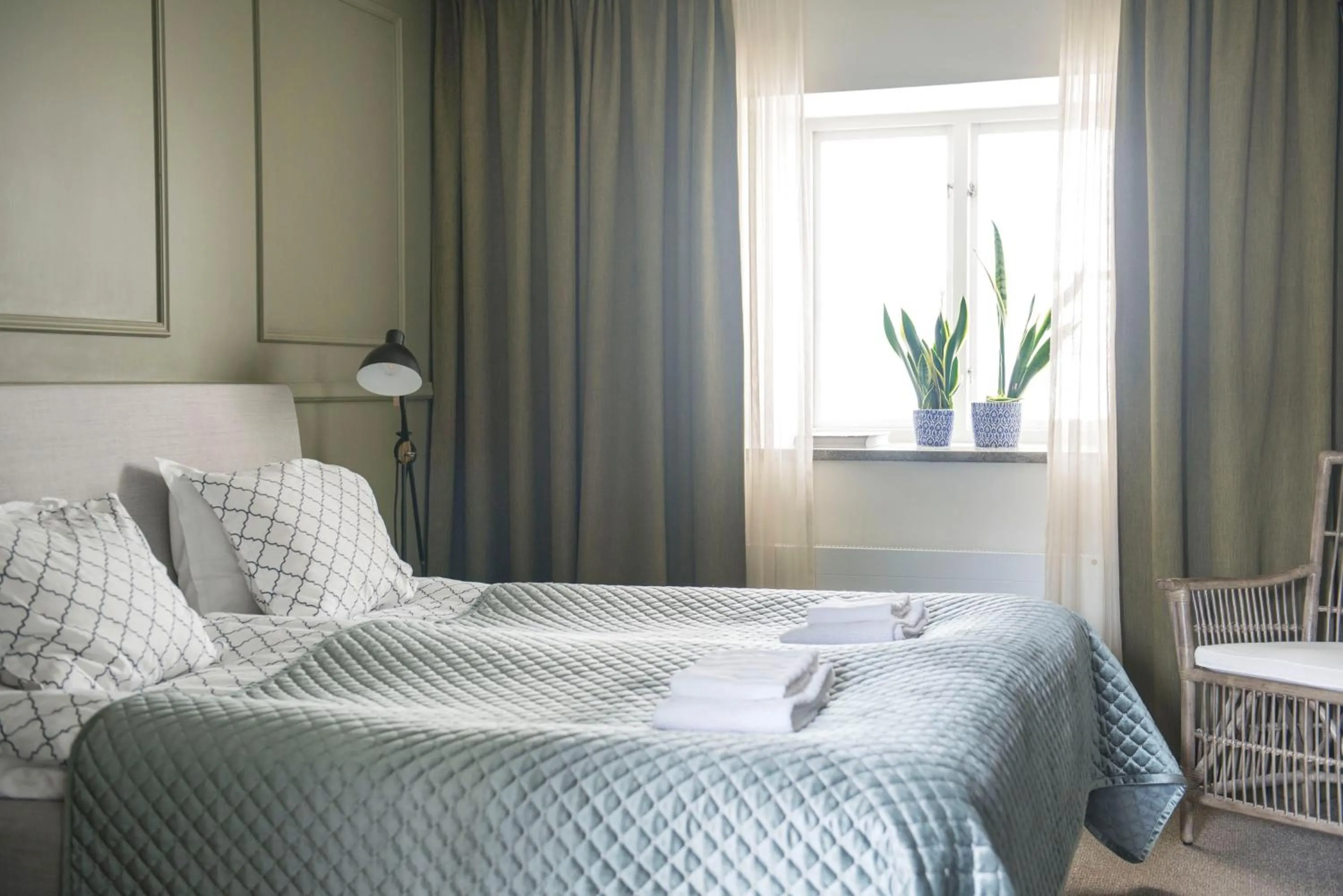 Bed in Värdshuset Lindgården