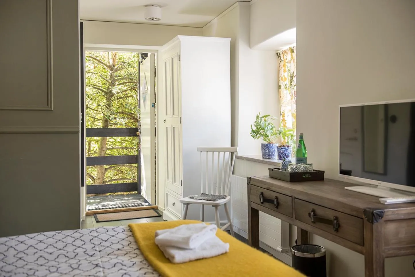 Bed in Värdshuset Lindgården